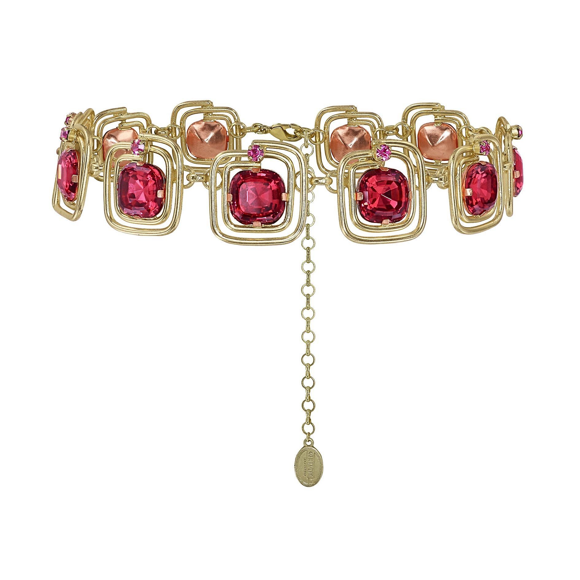 image pour Collier ras-de-cou To The Max Coralline / Rose  size S