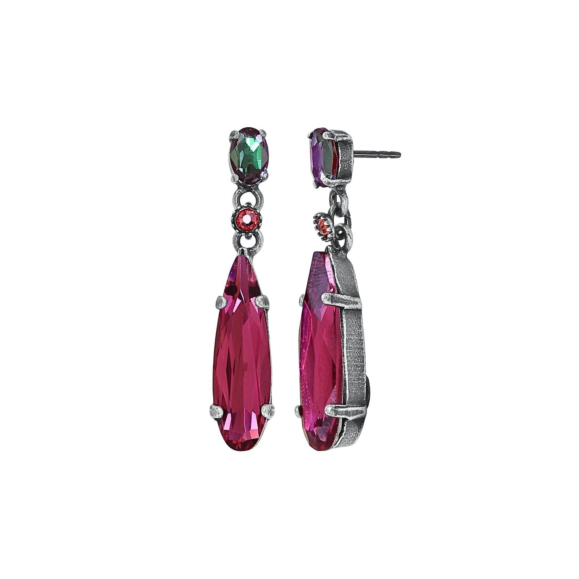 image pour Clou d'oreille pendant Strictly Beautiful Rouge  