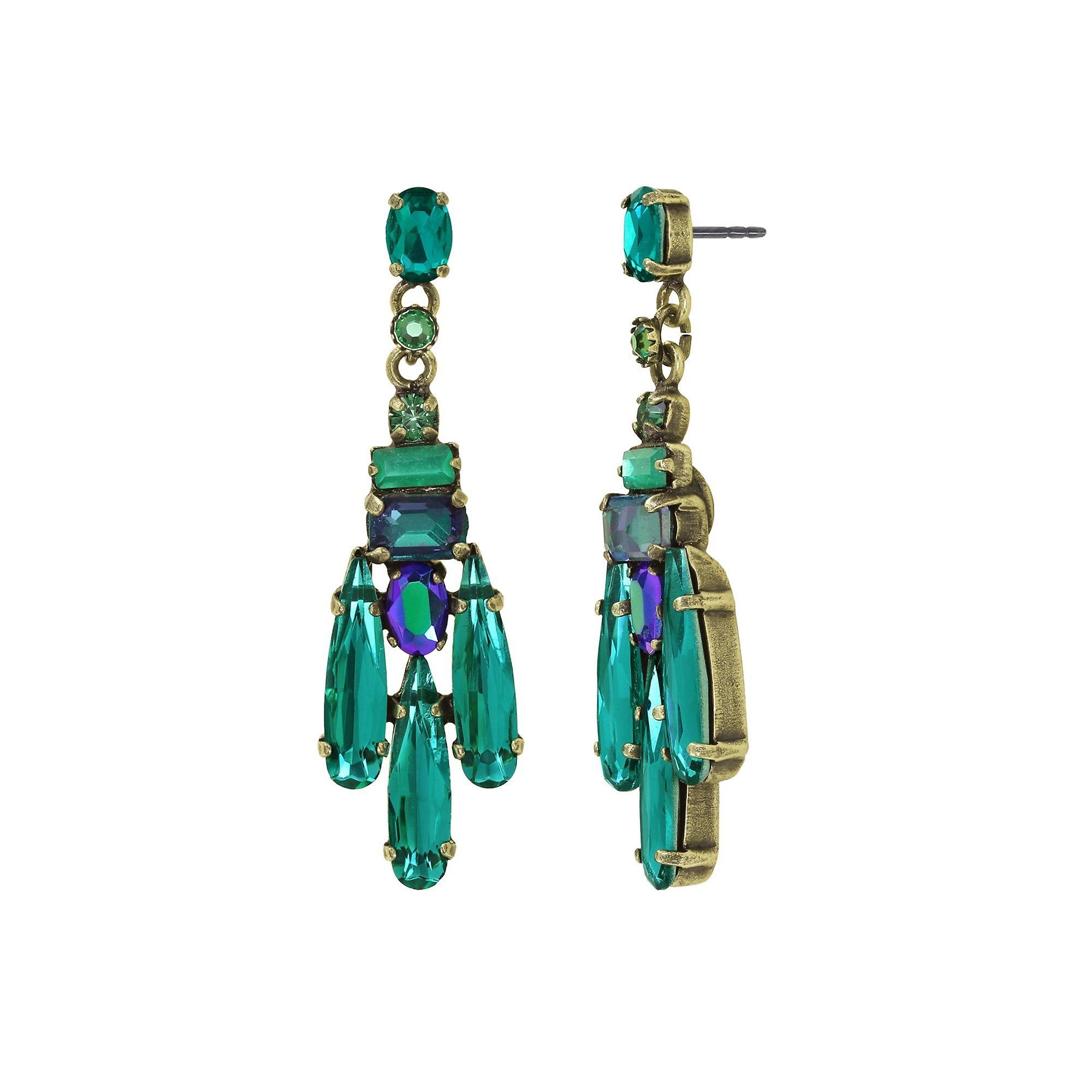 image pour Clou d'oreille pendant Strictly Beautiful Vert  