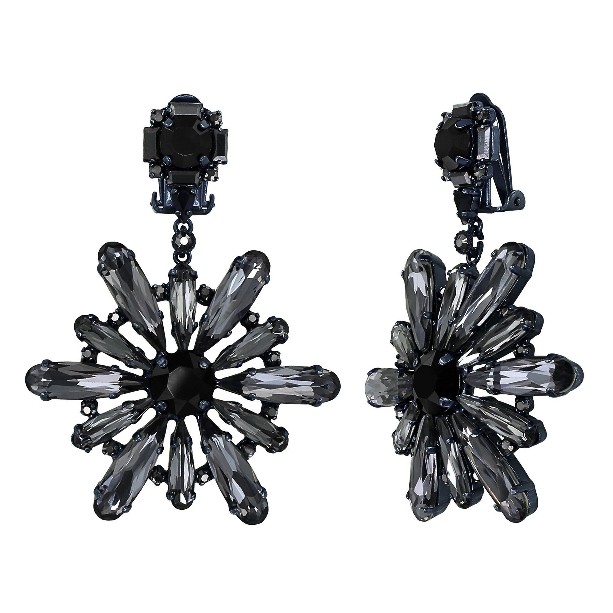 Bild für Ohrring Clip  Strictly Beautiful Schwarz  
