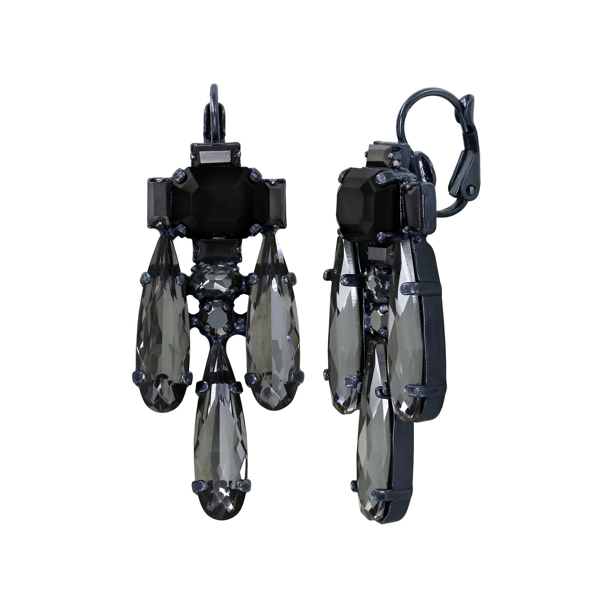 image for Earring Eurowire Dangling Strictly Beautiful Black  