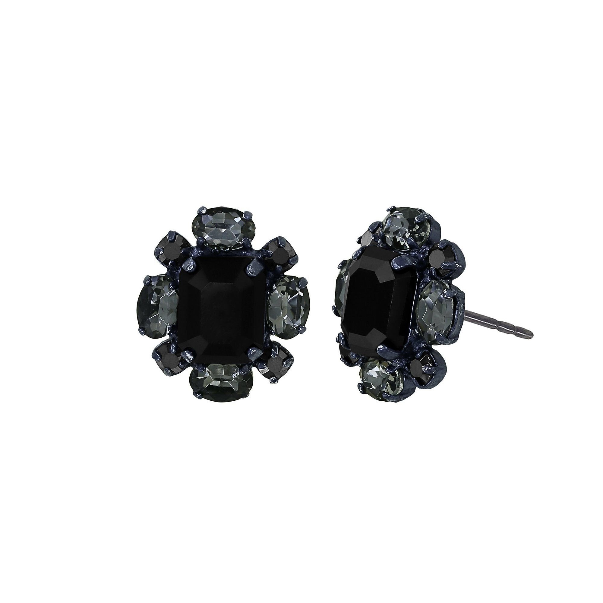 image pour Clou d'oreille Strictly Beautiful Noir  