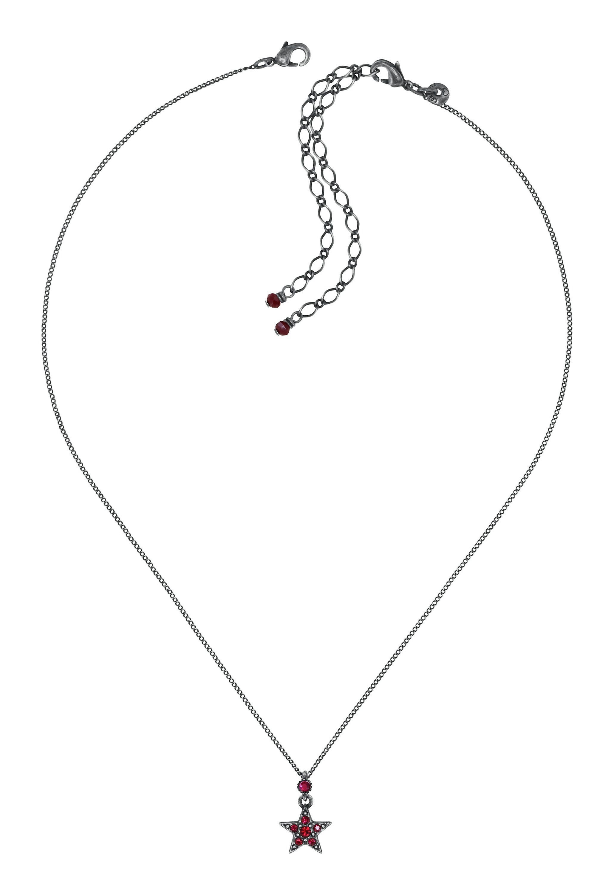 image pour Collier pendant Soft Temptations Noir / Rouge  