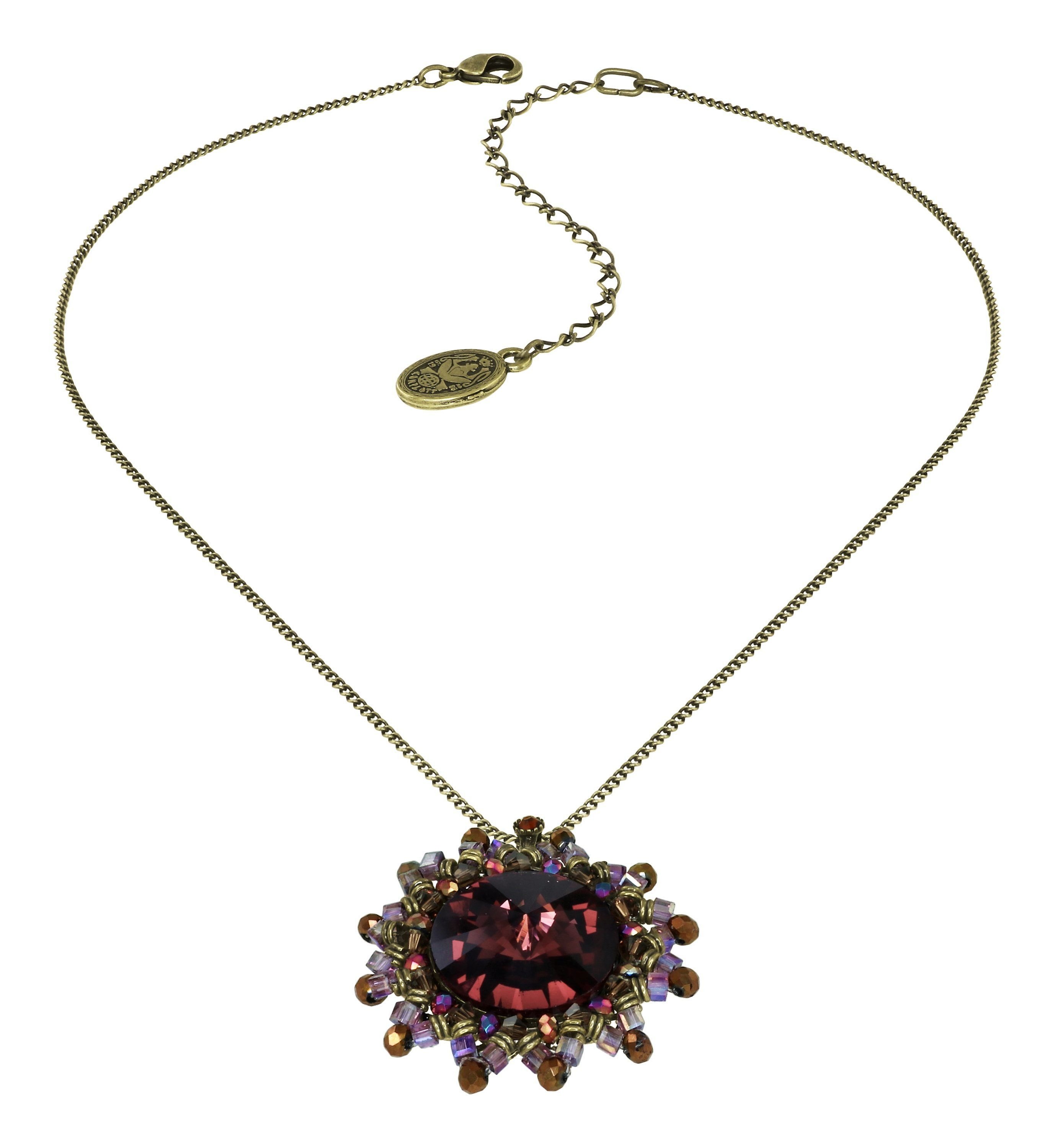 image for Necklace Pendant Soft Temptations Brown  