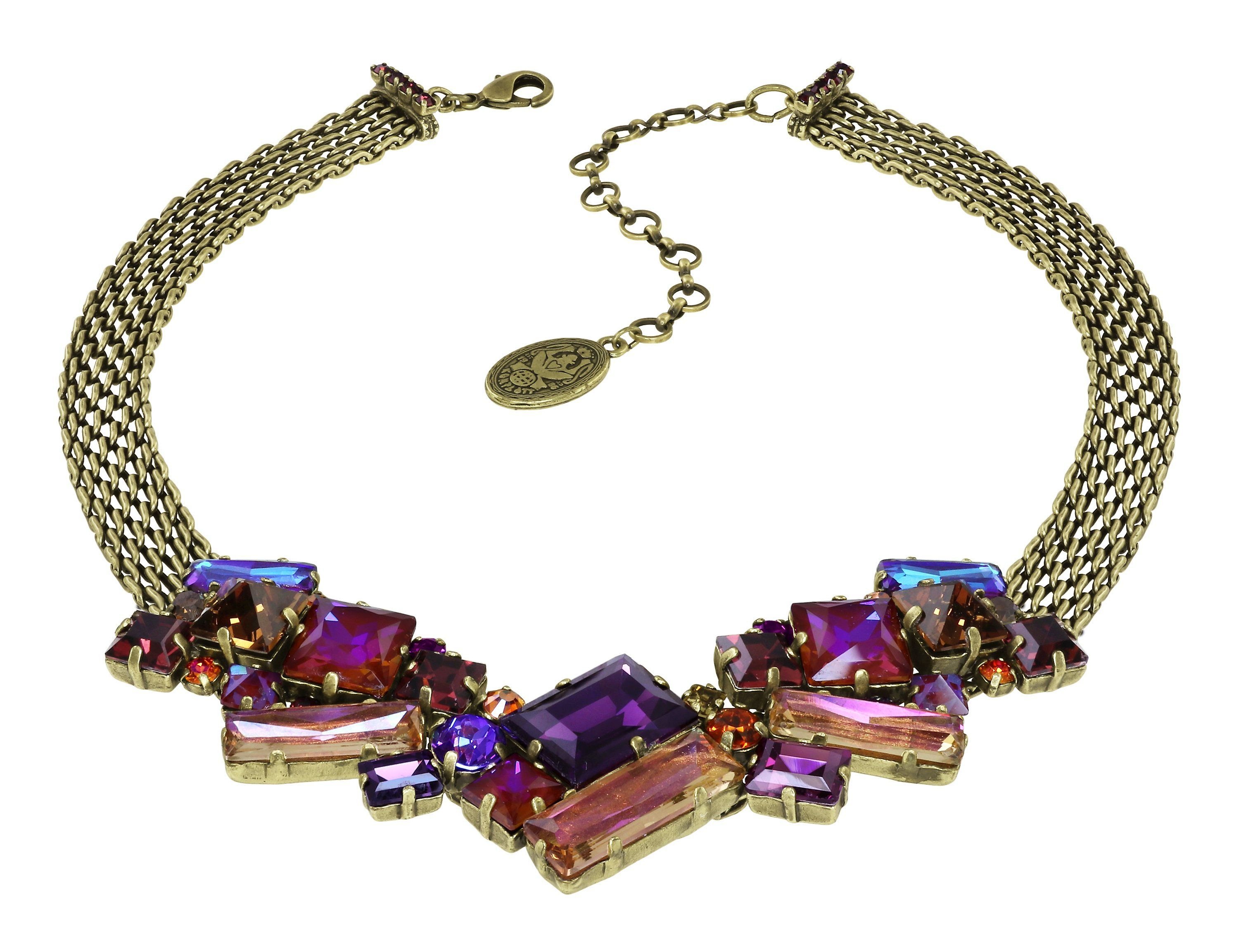 image for Necklace Straight to Las Vegas Brown / Lila  