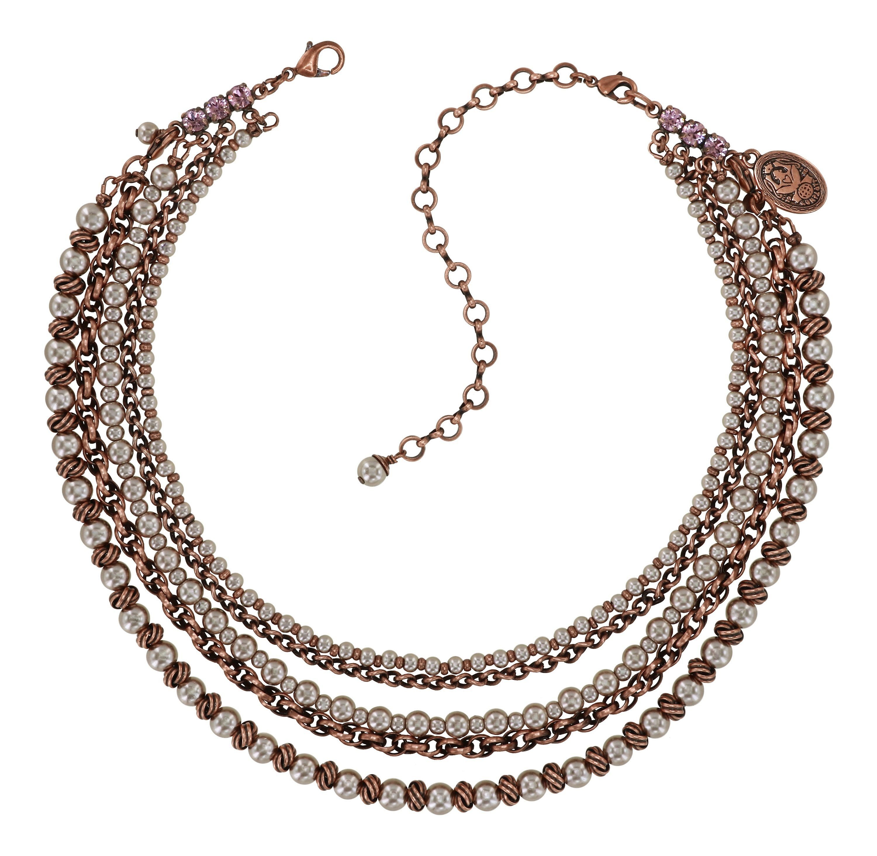 image for Necklace La Comtesse II Brown  