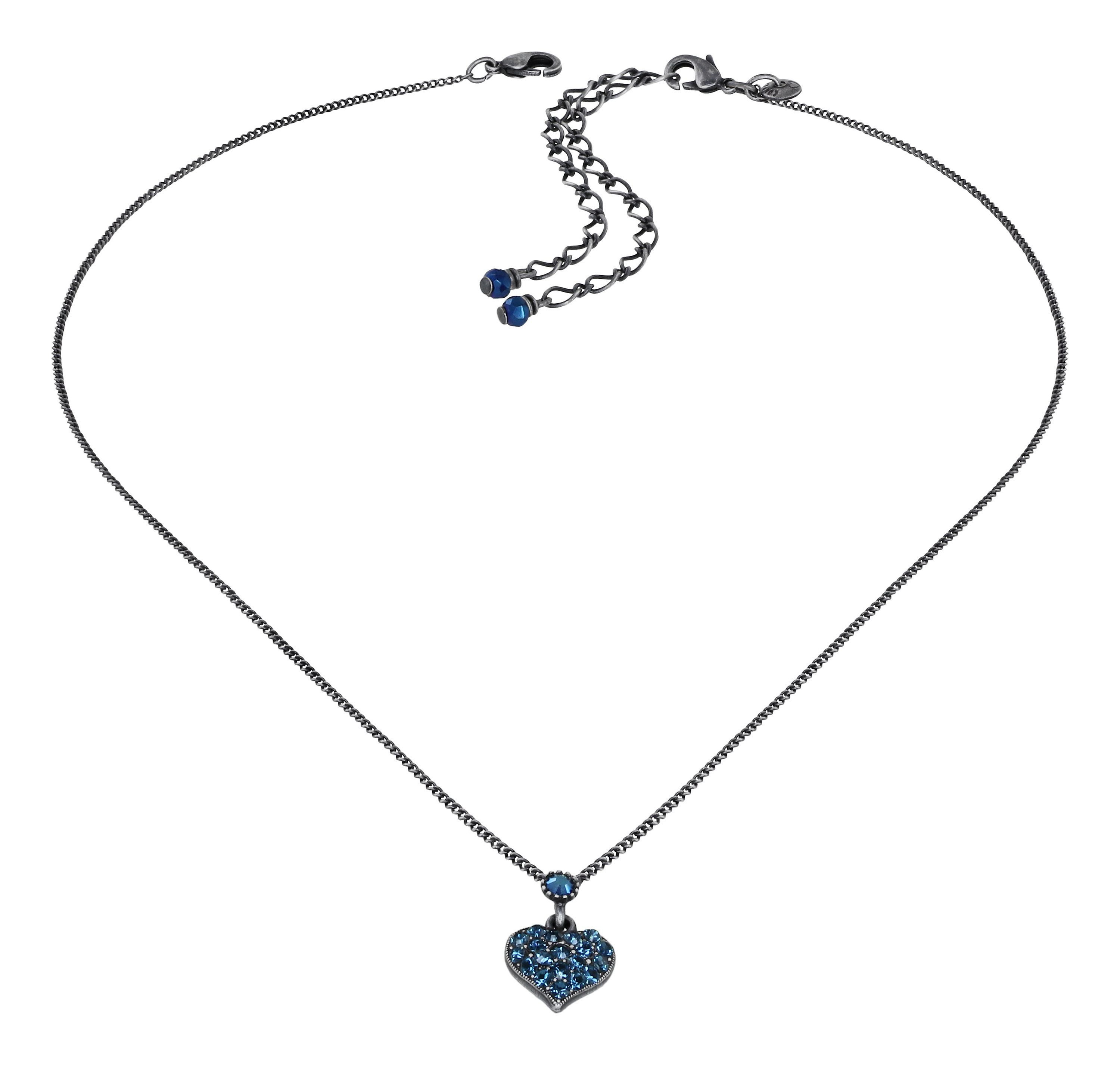 Bild für Halskette mit Anh&auml;nger Soft Temptations Schwarz / Blau  