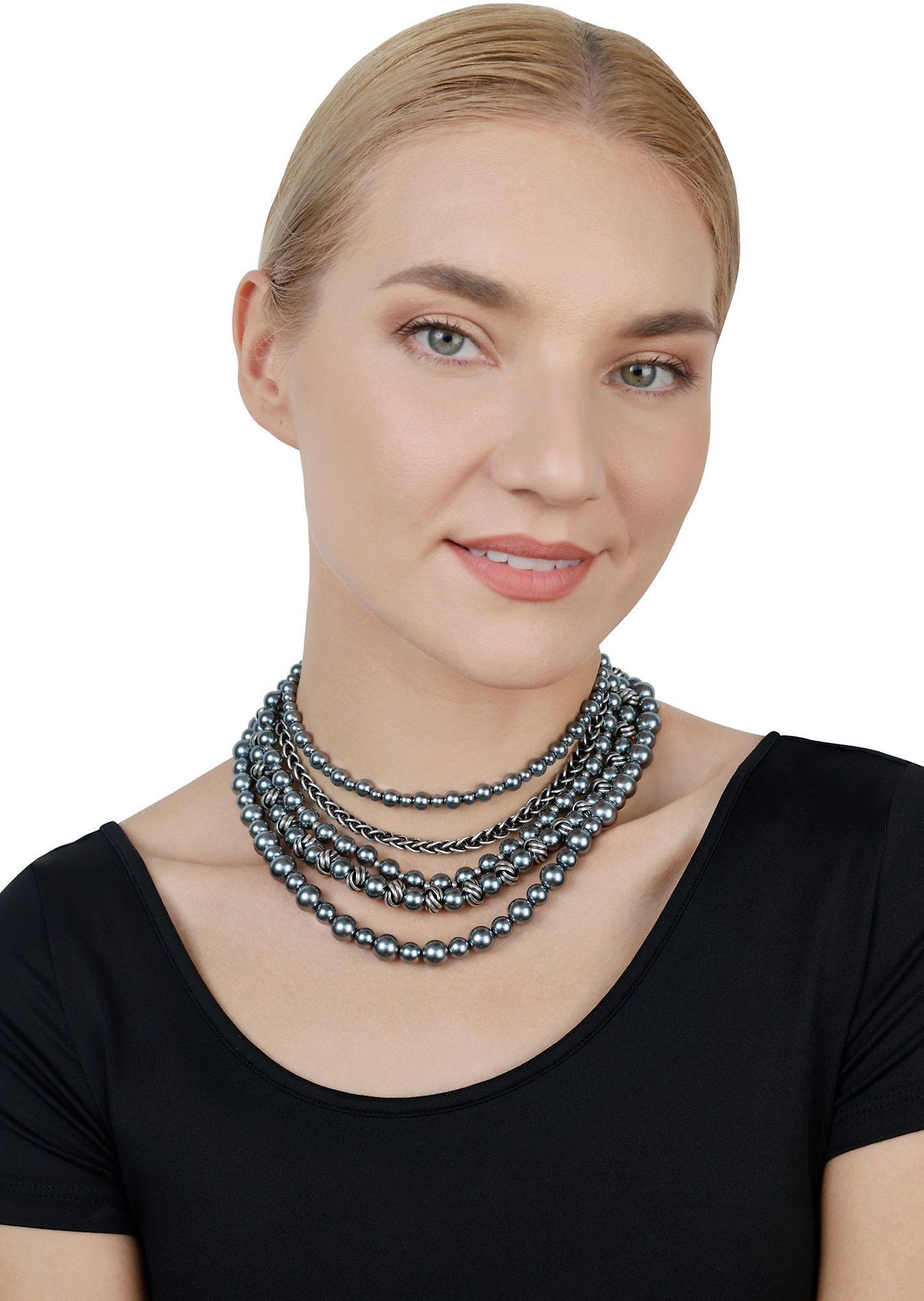 image pour Collier ras-de-cou La Comtesse II Noir  