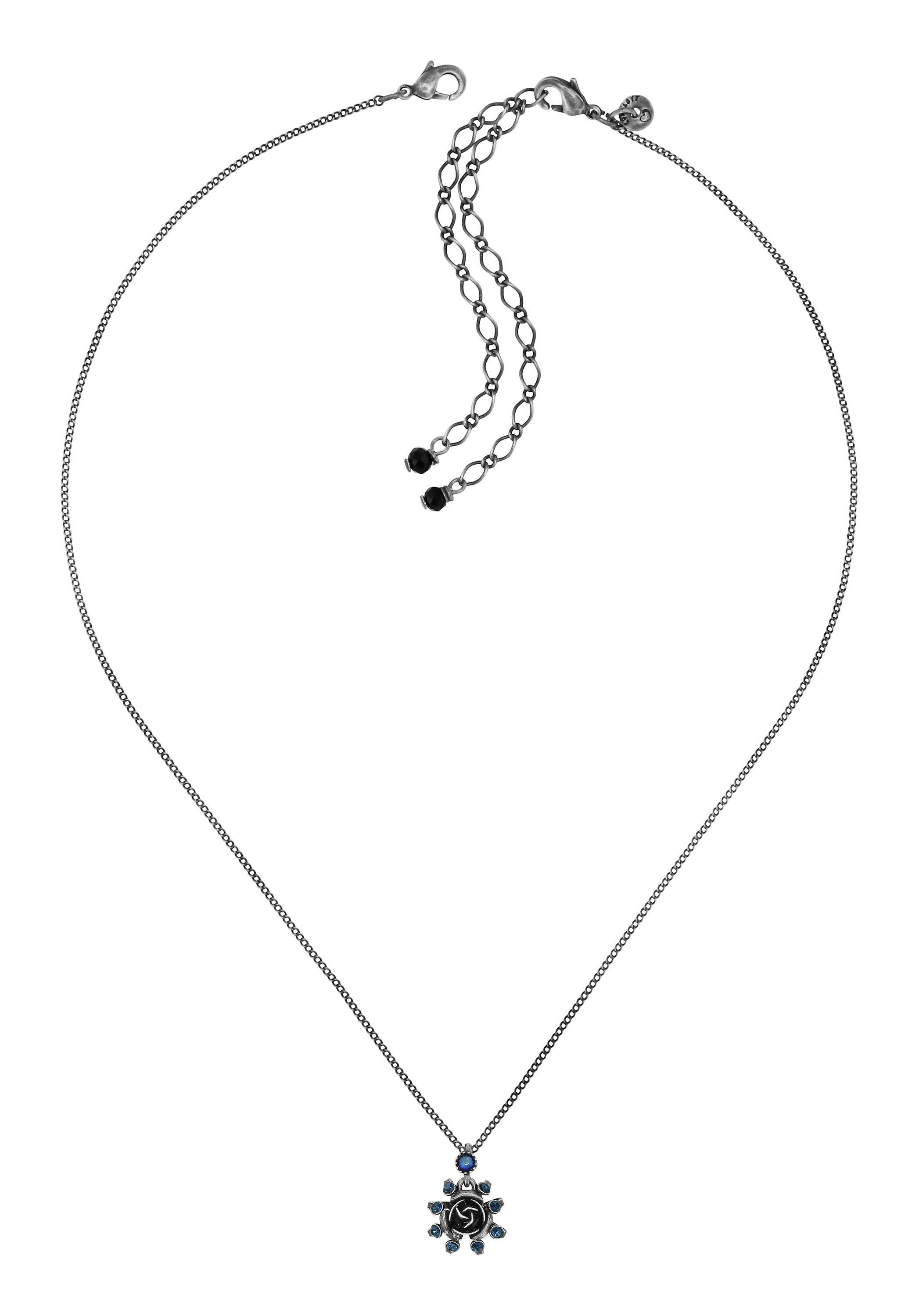 image for Necklace Pendant Soft Temptations Black / Blue  