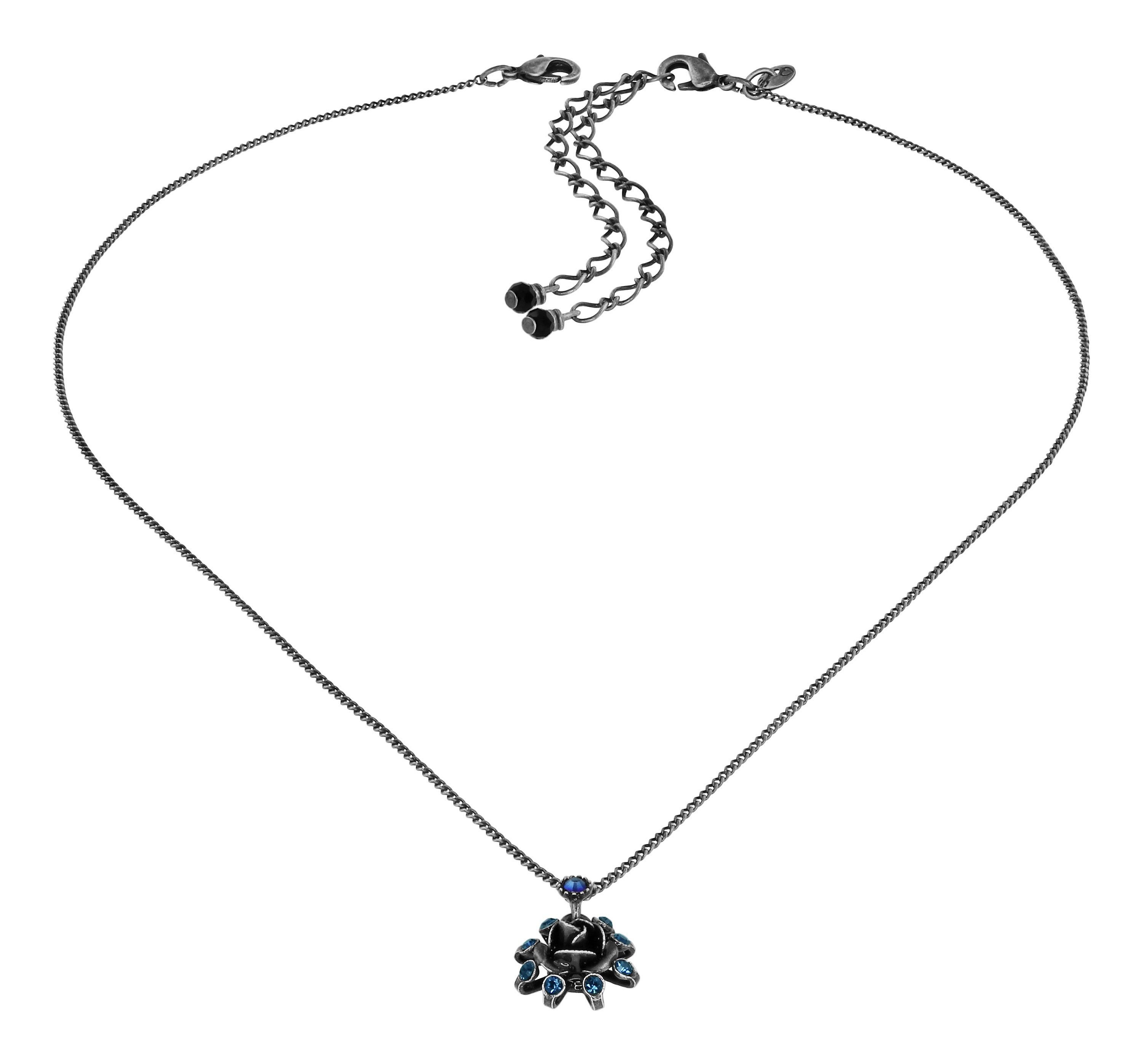 image pour Collier pendant Soft Temptations Noir / Bleu  