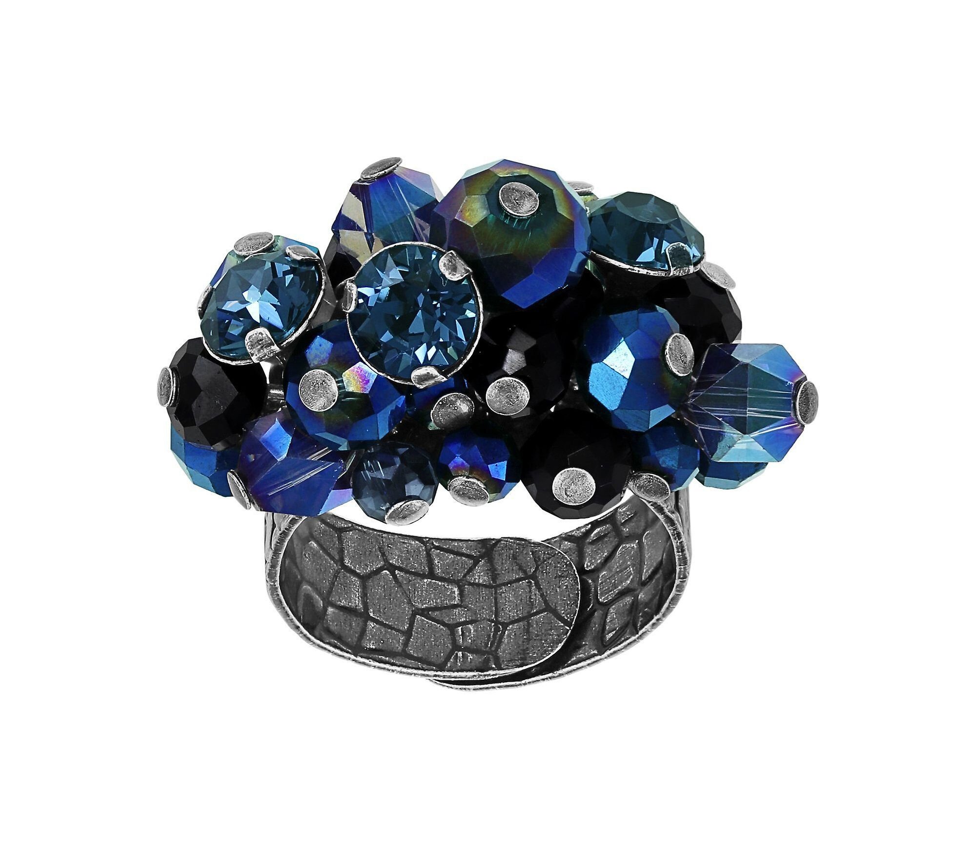 image for Ring Soft Temptations Black / Blue  