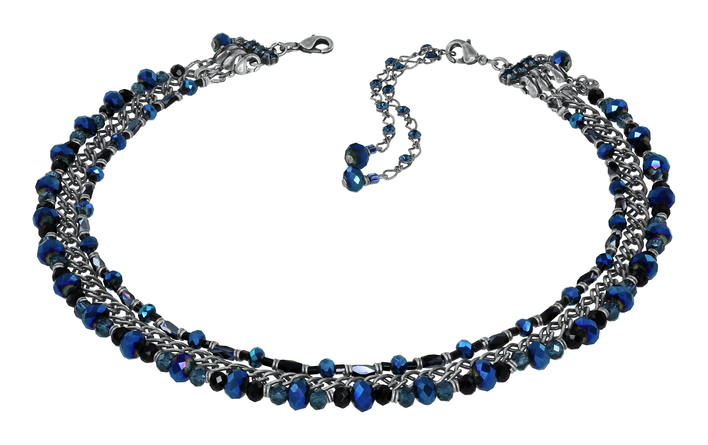 image for Necklace Soft Temptations Black / Blue  