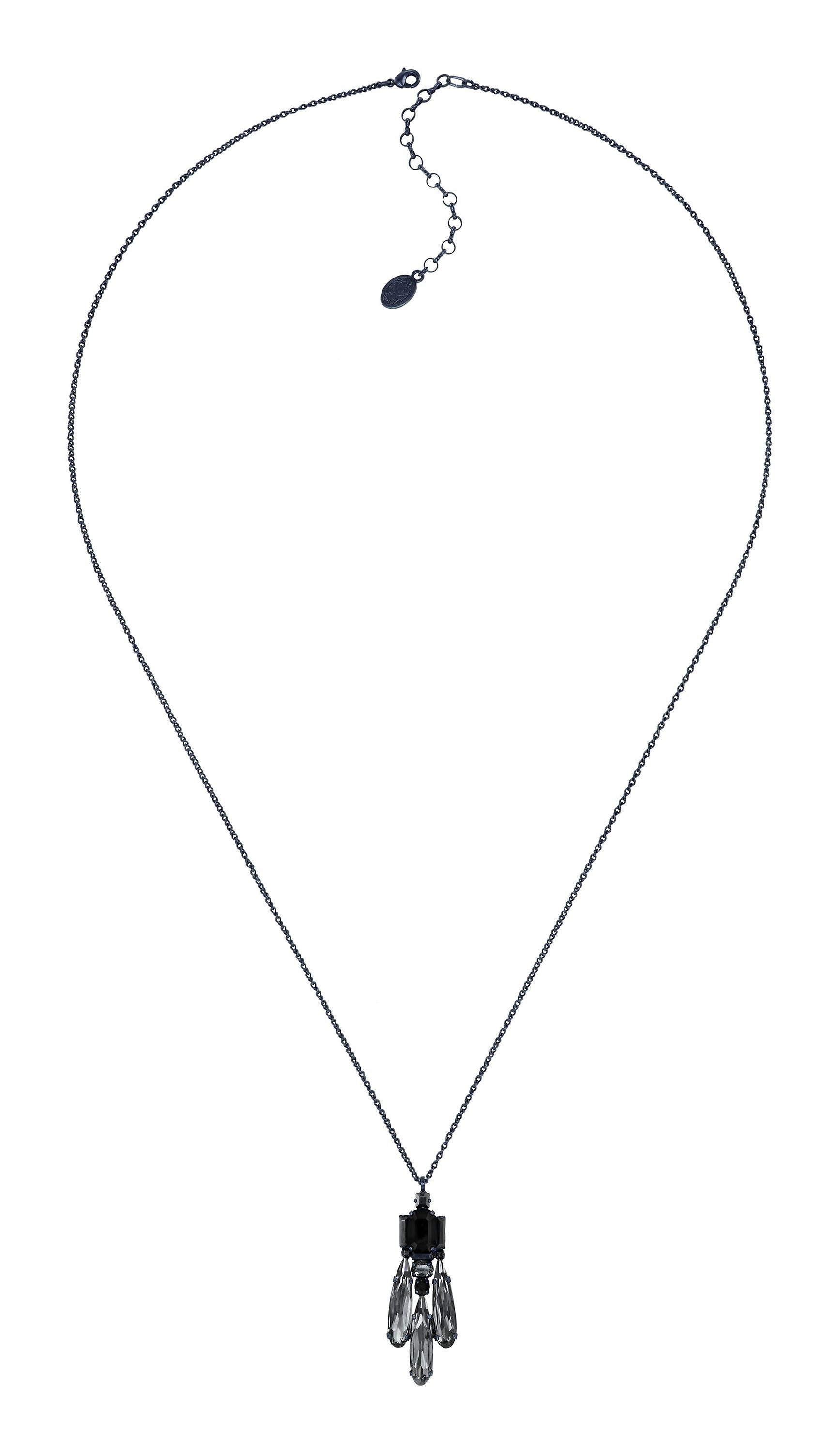 image for Necklace Pendant (Long) Strictly Beautiful Black  