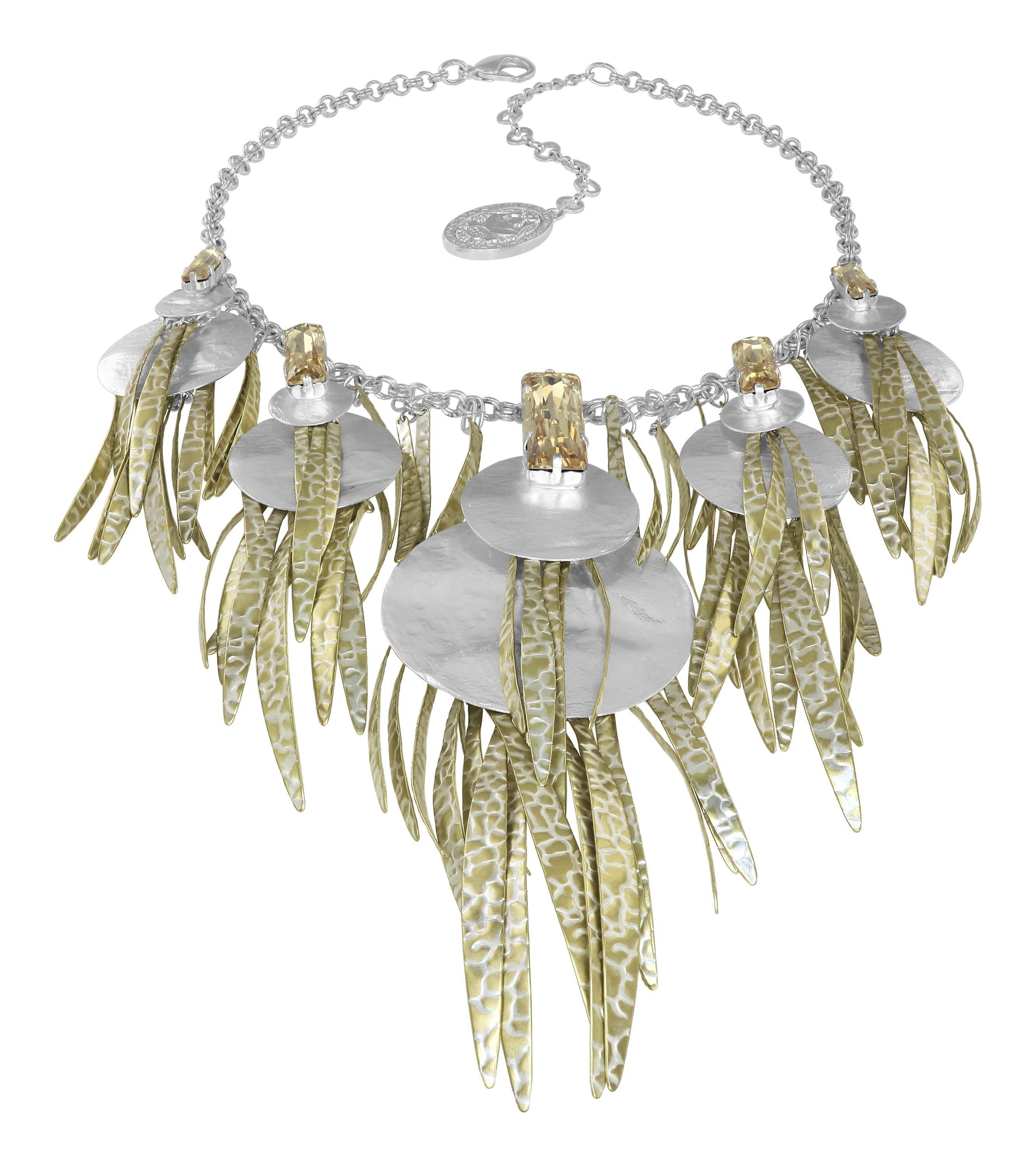 Bild für Halskette Collier Global Glam shiny silver  