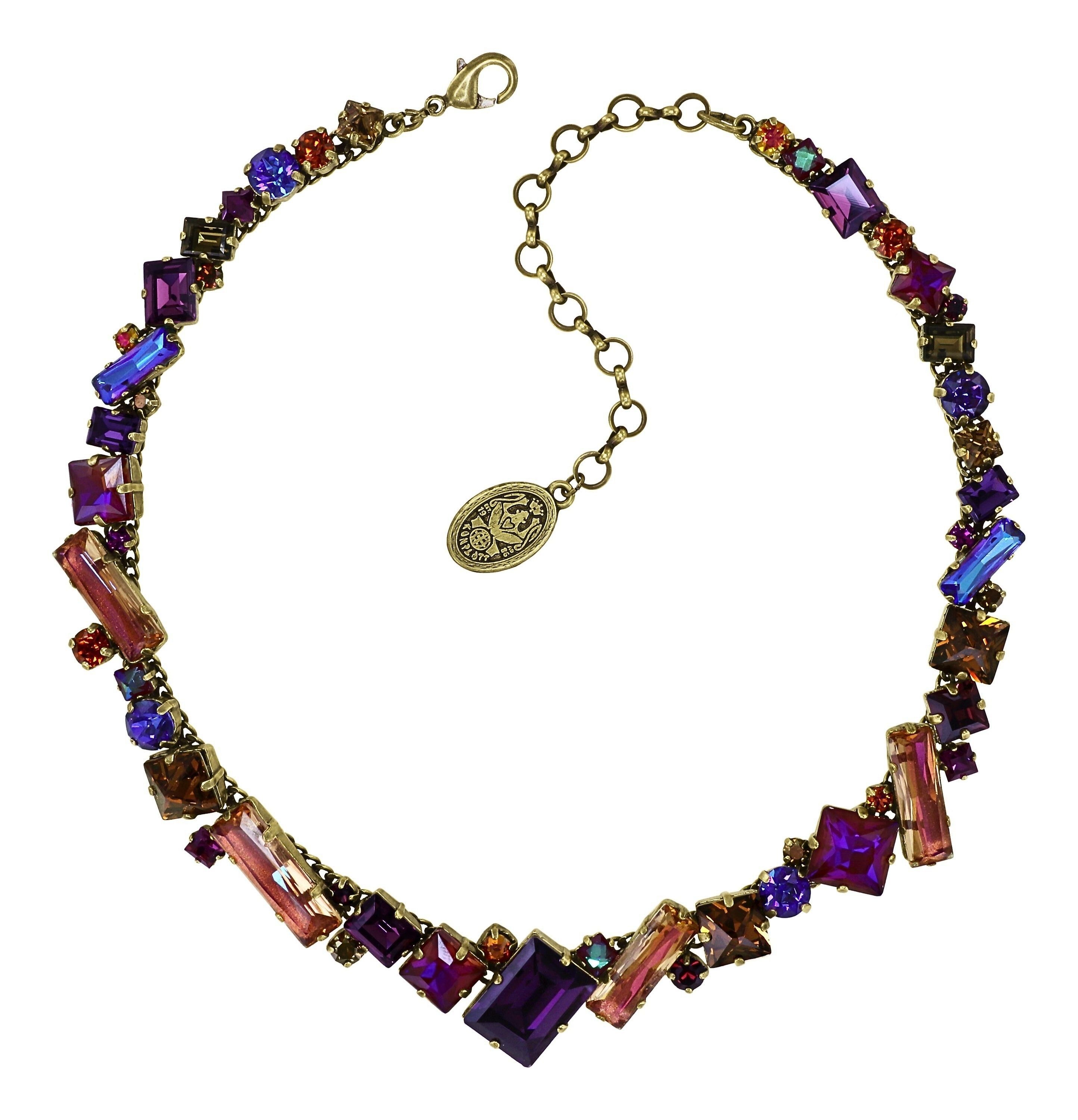 image for Necklace Straight to Las Vegas Brown / Lila  