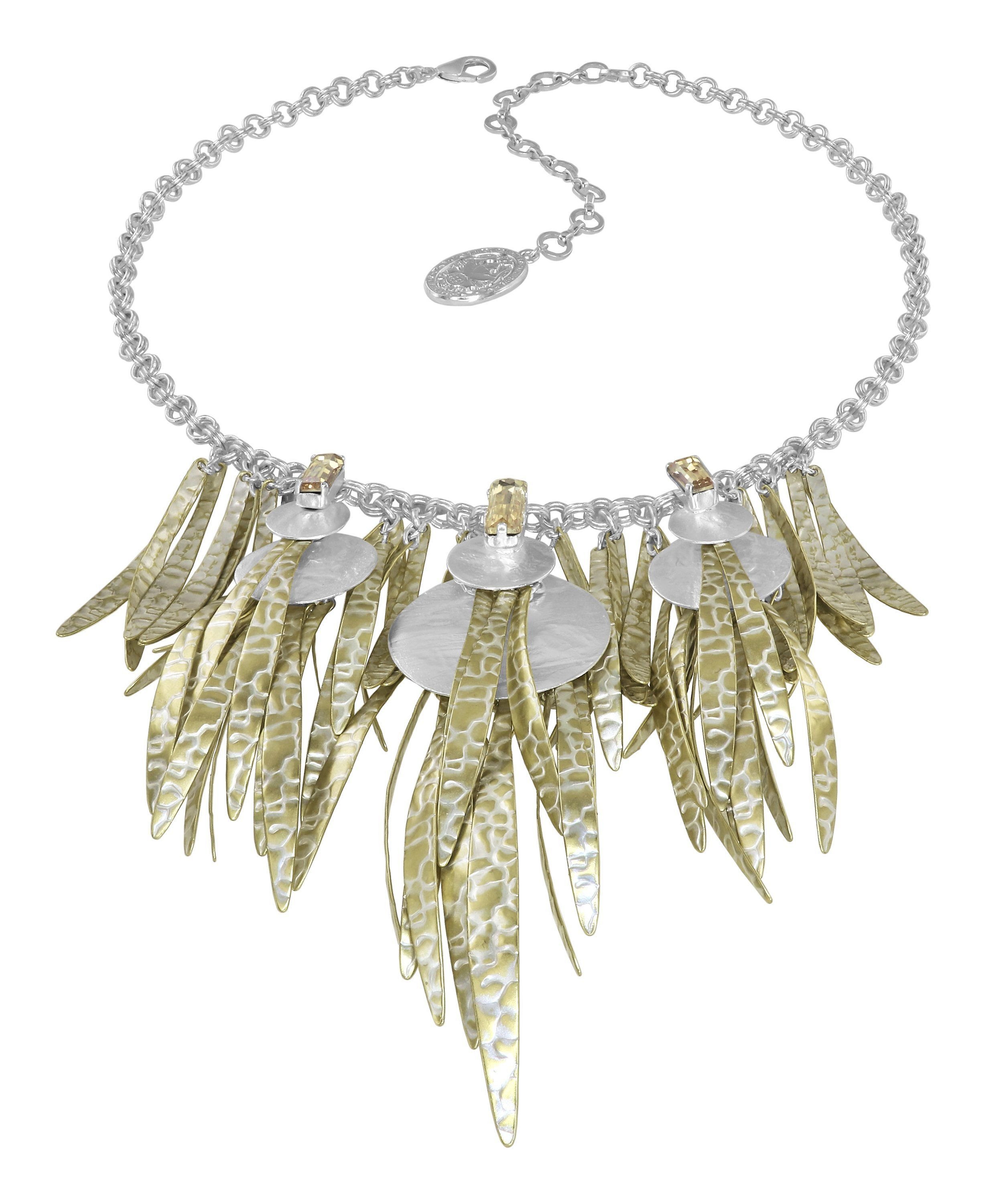 image for Necklace Global Glam shiny silver  