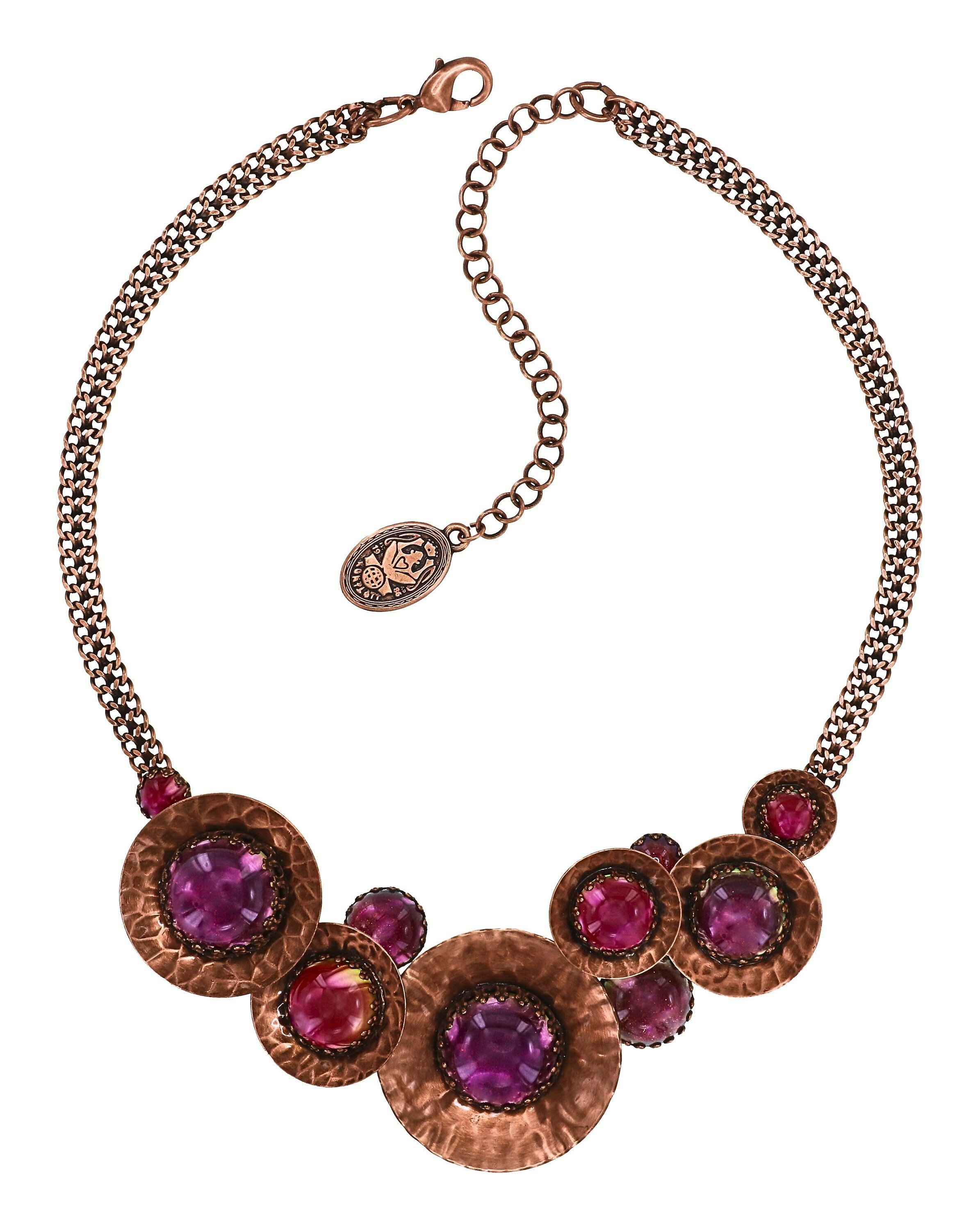 image pour Collier Honey Drops in Space Rose / Lila  