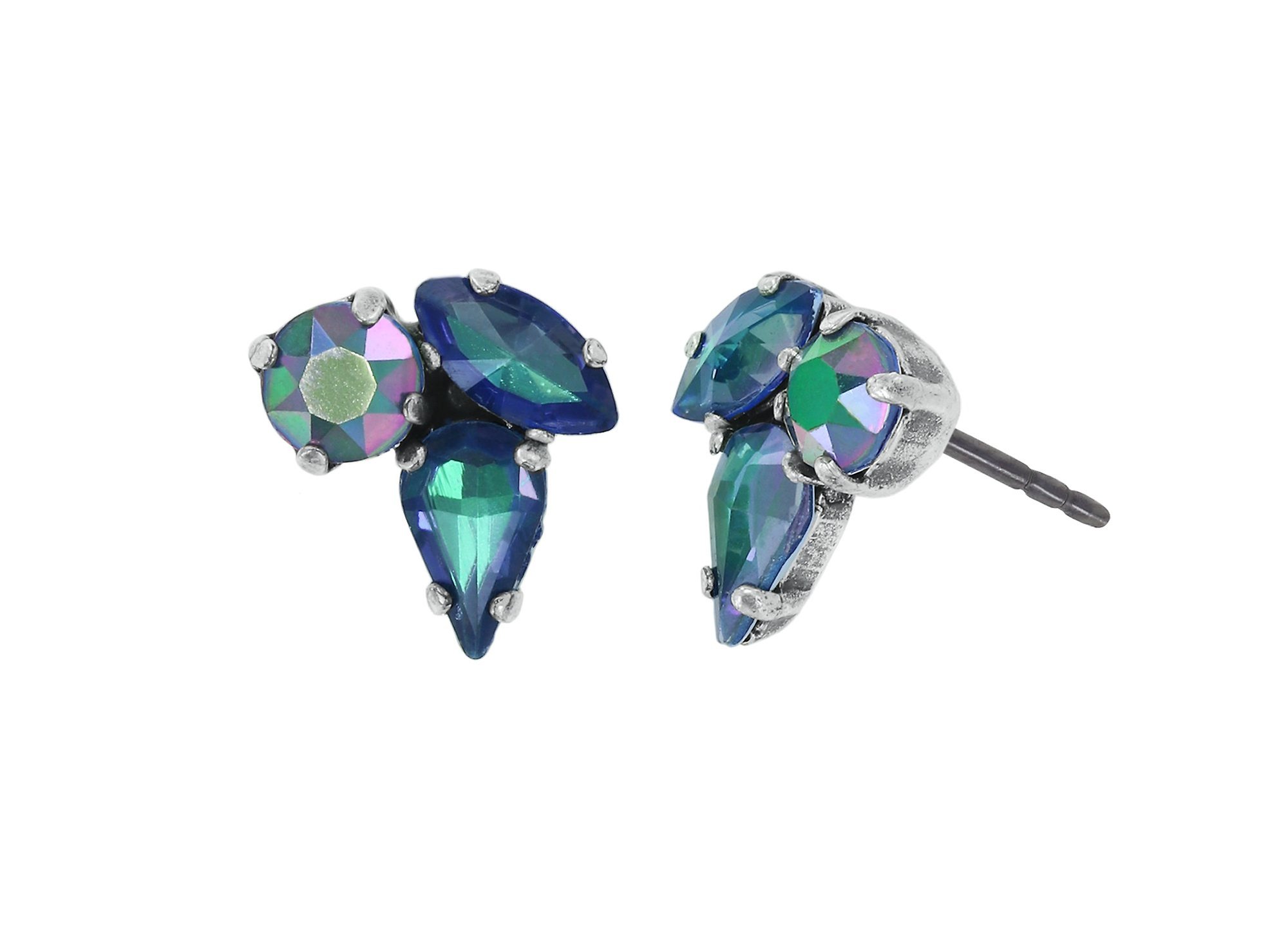 image pour Clou d'oreille Afternoon Tea de Luxe Bleu  