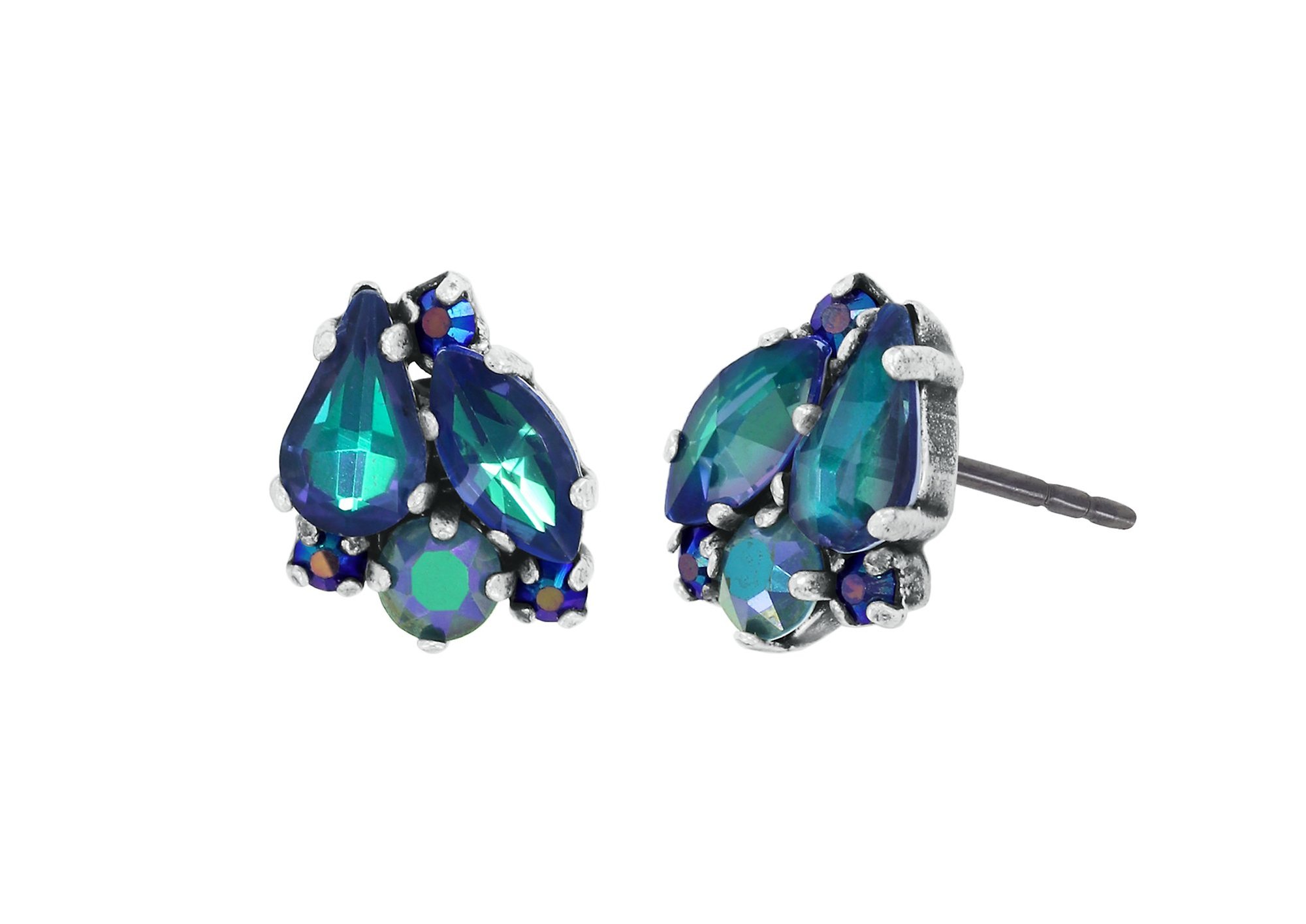 image pour Clou d'oreille Afternoon Tea de Luxe Bleu  