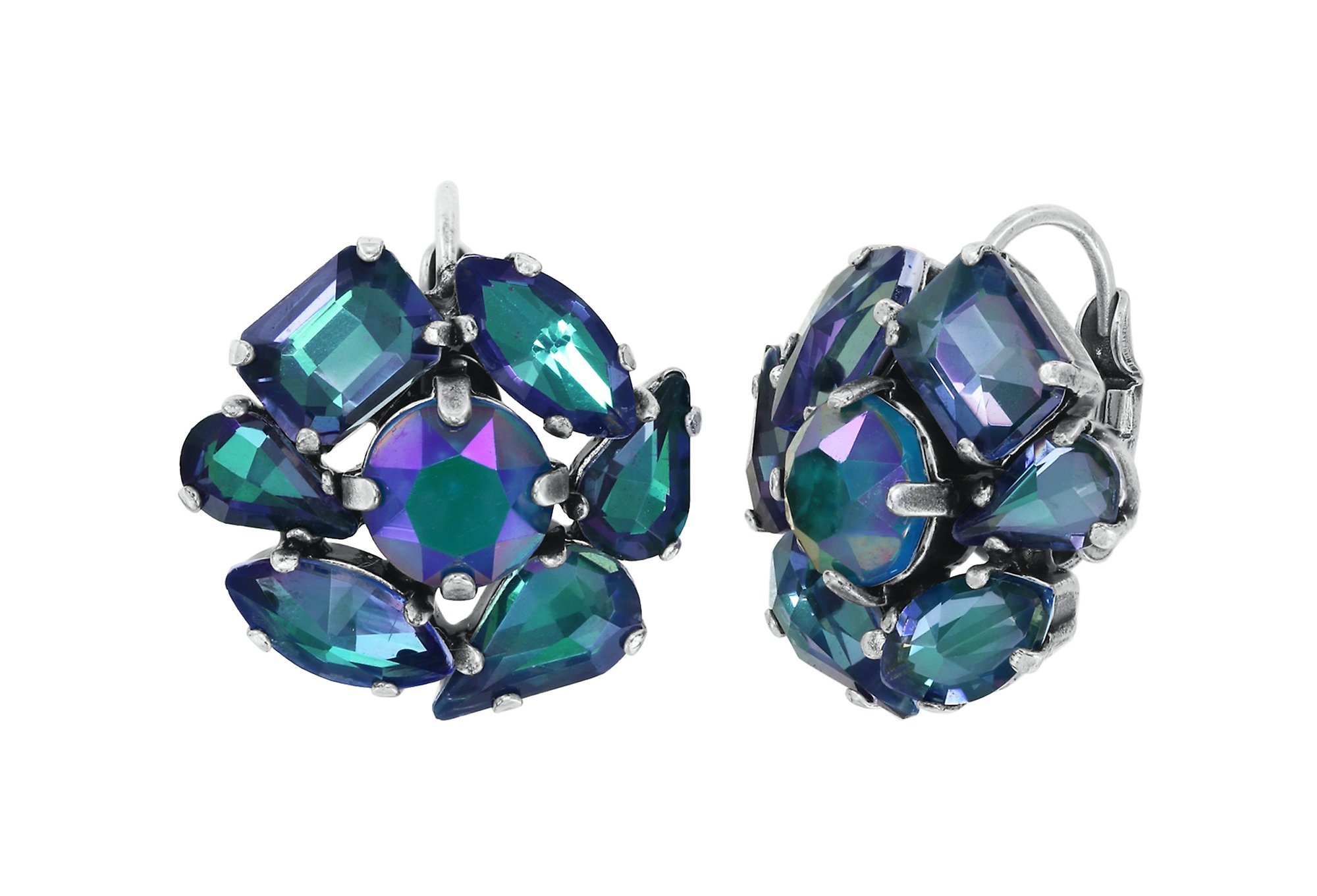 image for Earring Eurowire Afternoon Tea de Luxe Blue  