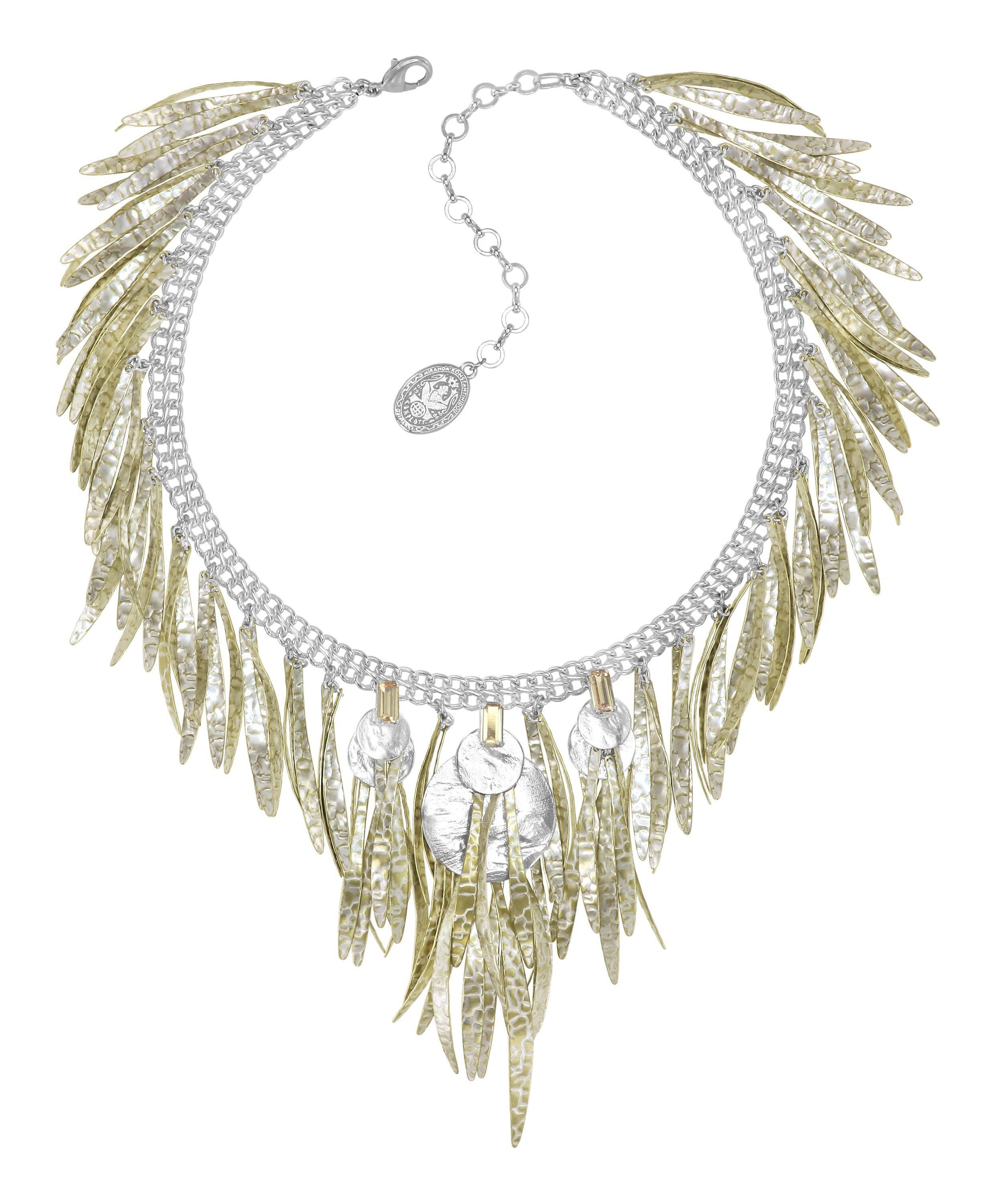 image for Necklace Collier Global Glam shiny silver  