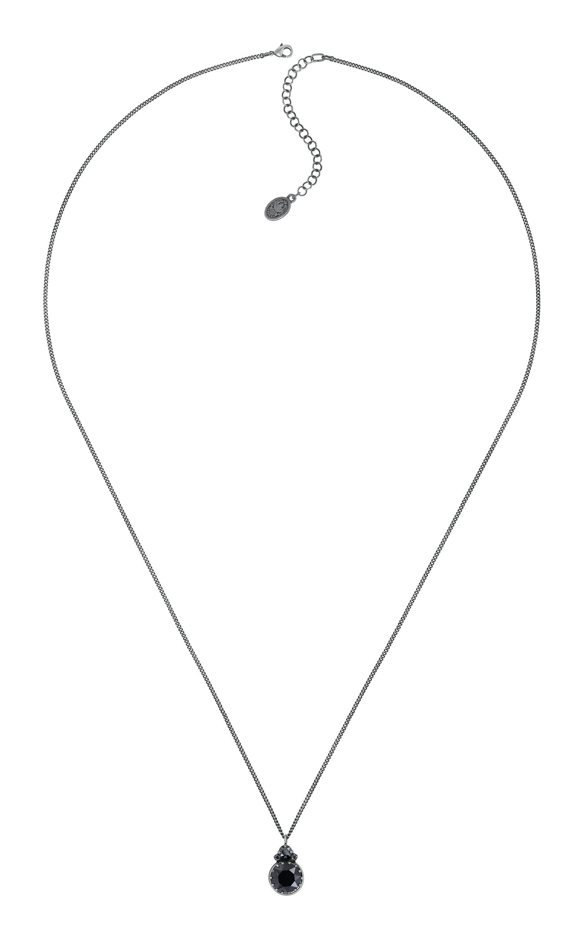 image pour Collier pendant (long) Boho Twist Noir jet hematite 