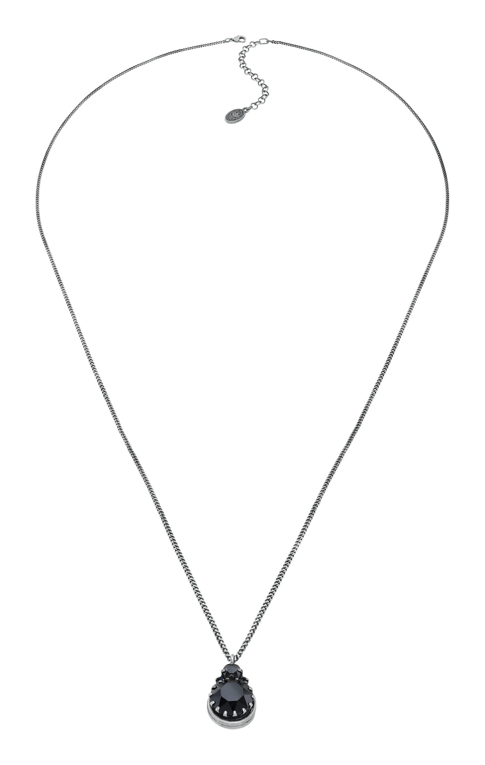 image pour Collier pendant (long) Boho Twist Noir jet hematite 