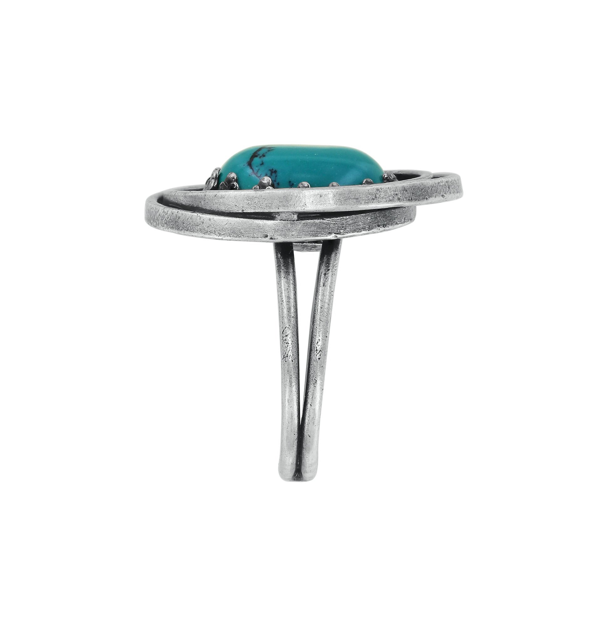 image for Ring Boho Twist Blue / Green  