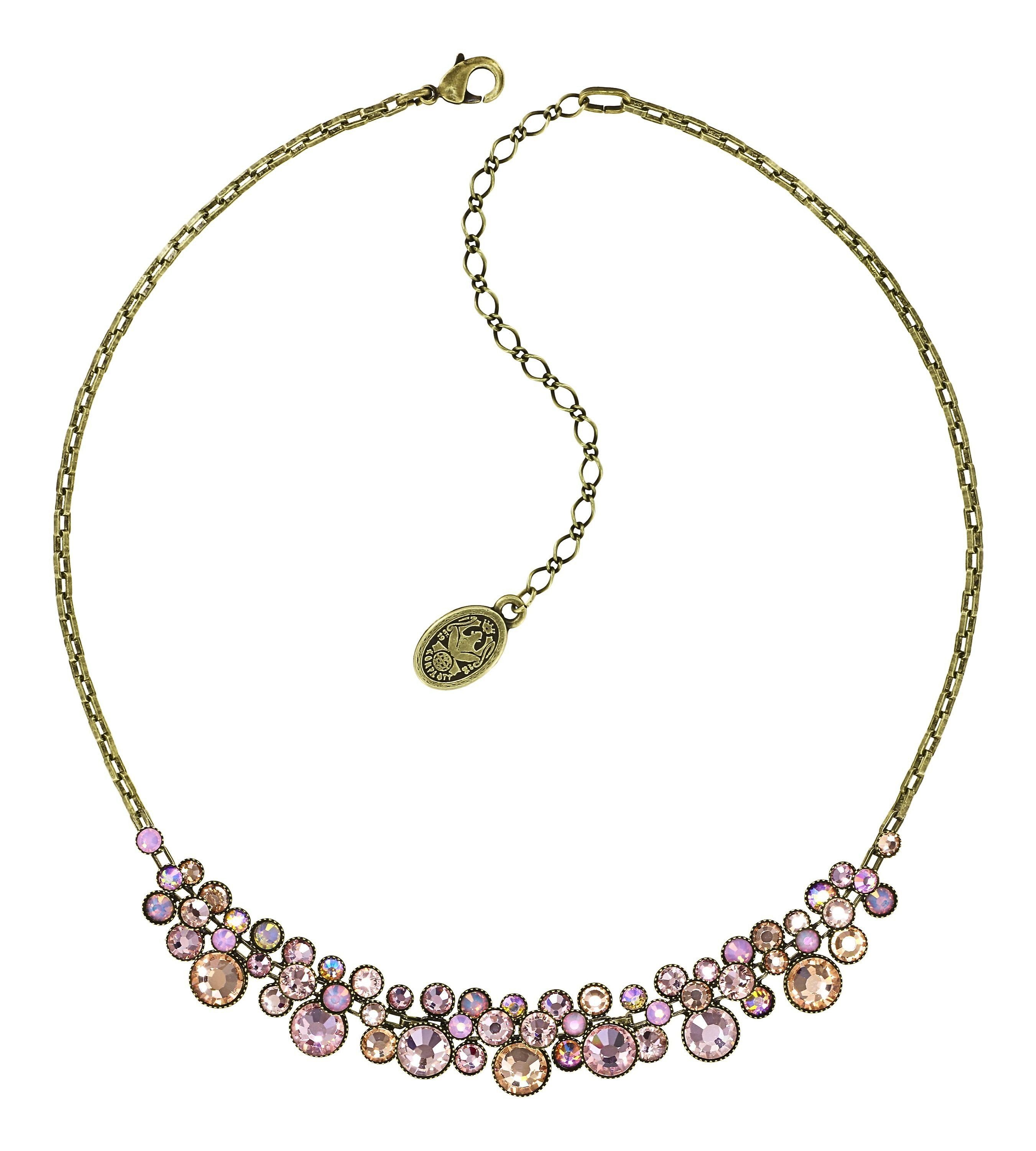Bild für Halskette Water Cascade Beige / Pink  