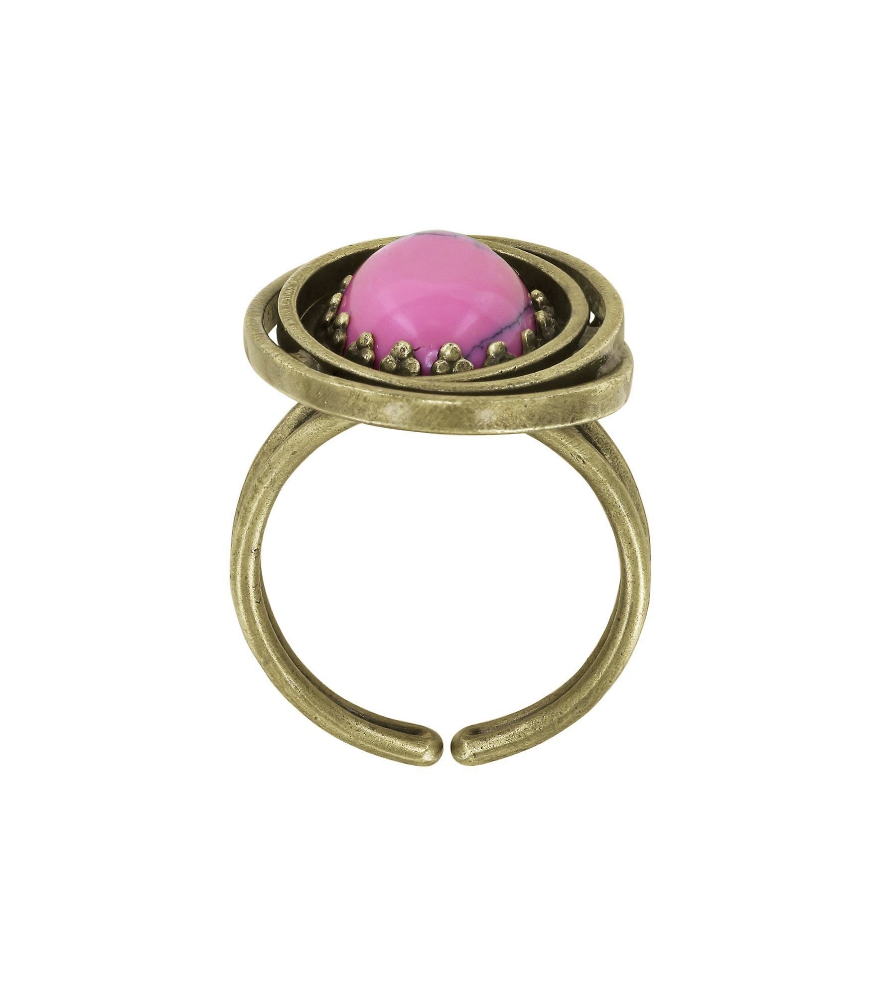 image pour Anneau Boho Twist Rose  