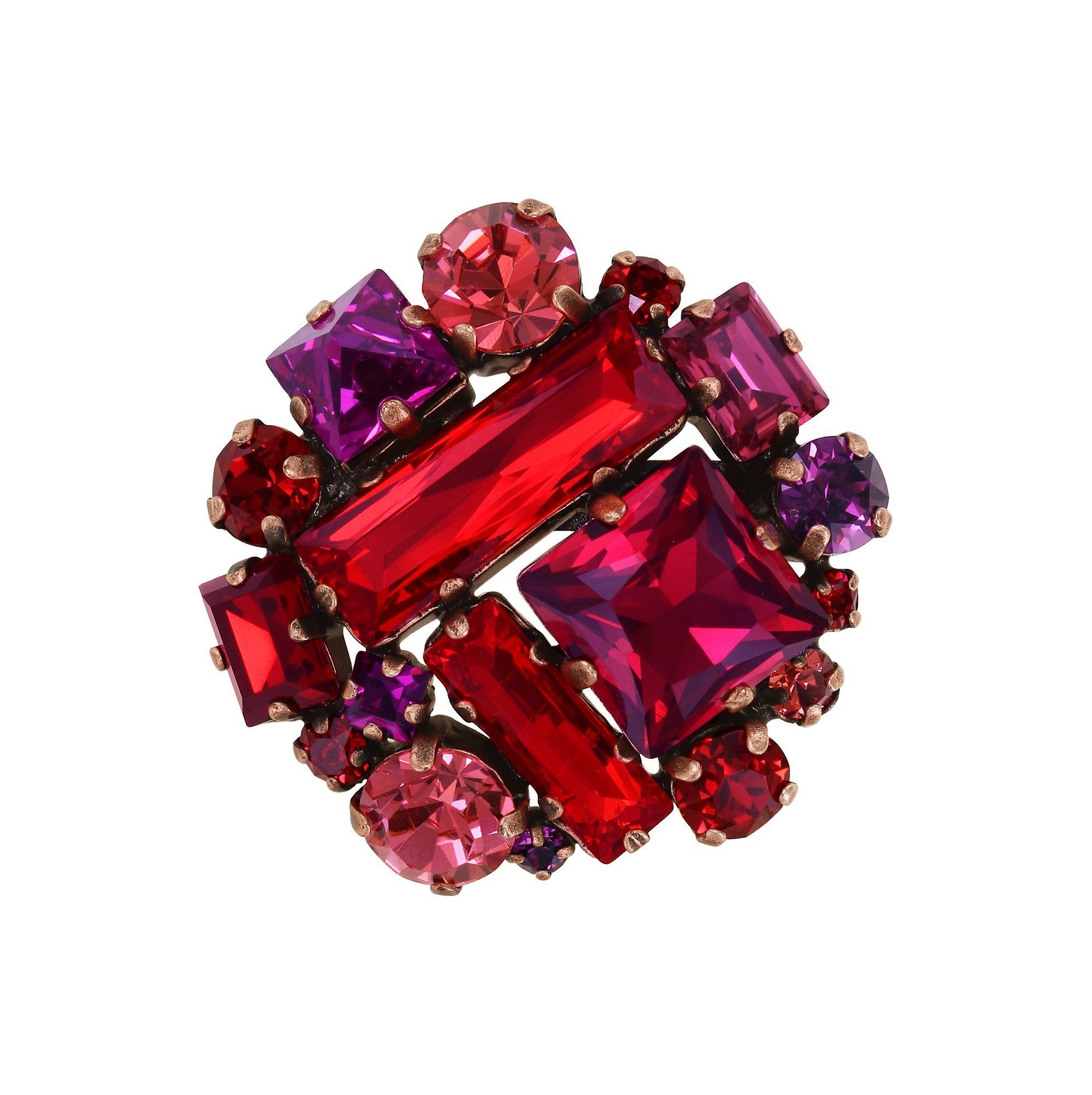 image for Brooch Straight to Las Vegas Red  