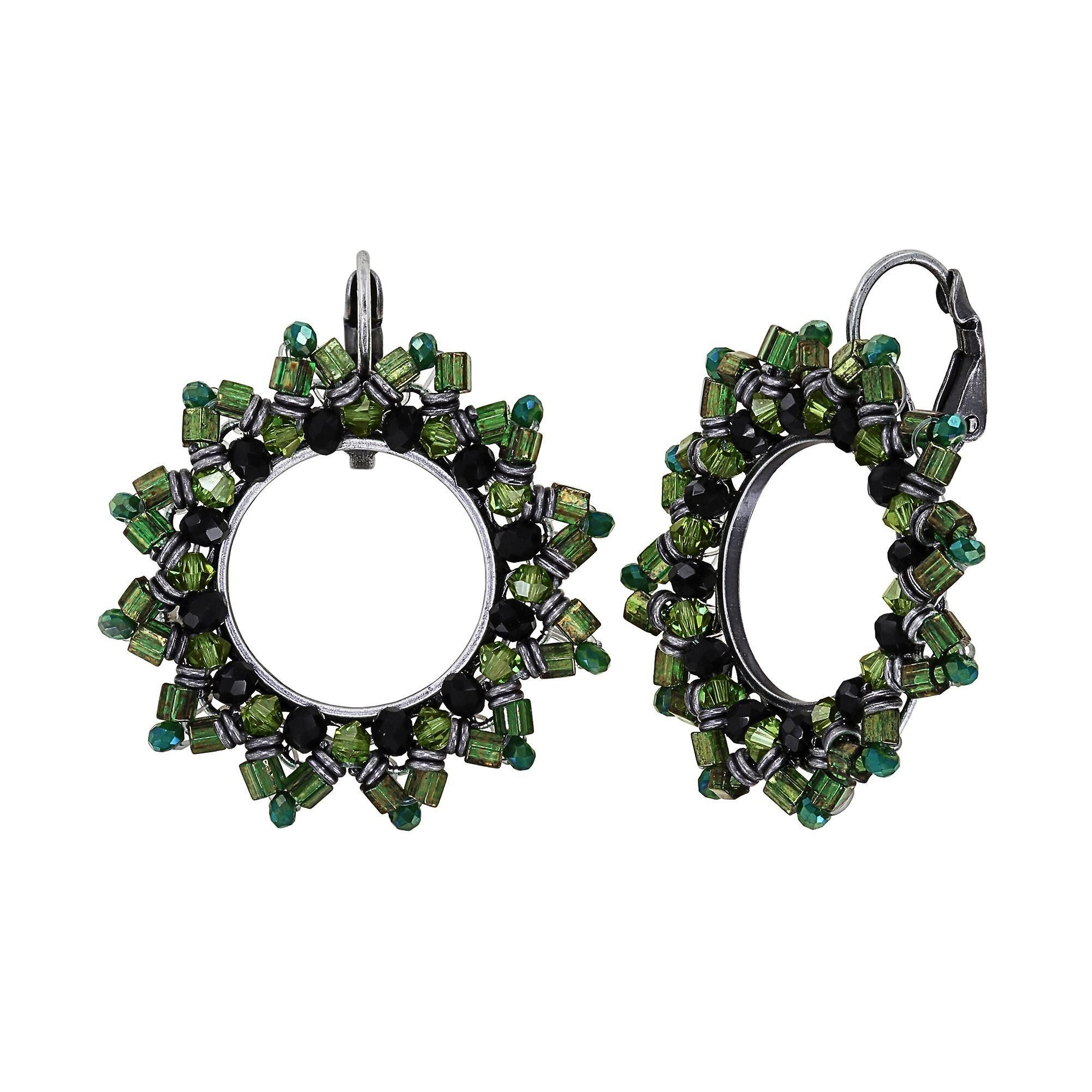 image for Earring Eurowire Soft Temptations Black / Green  M