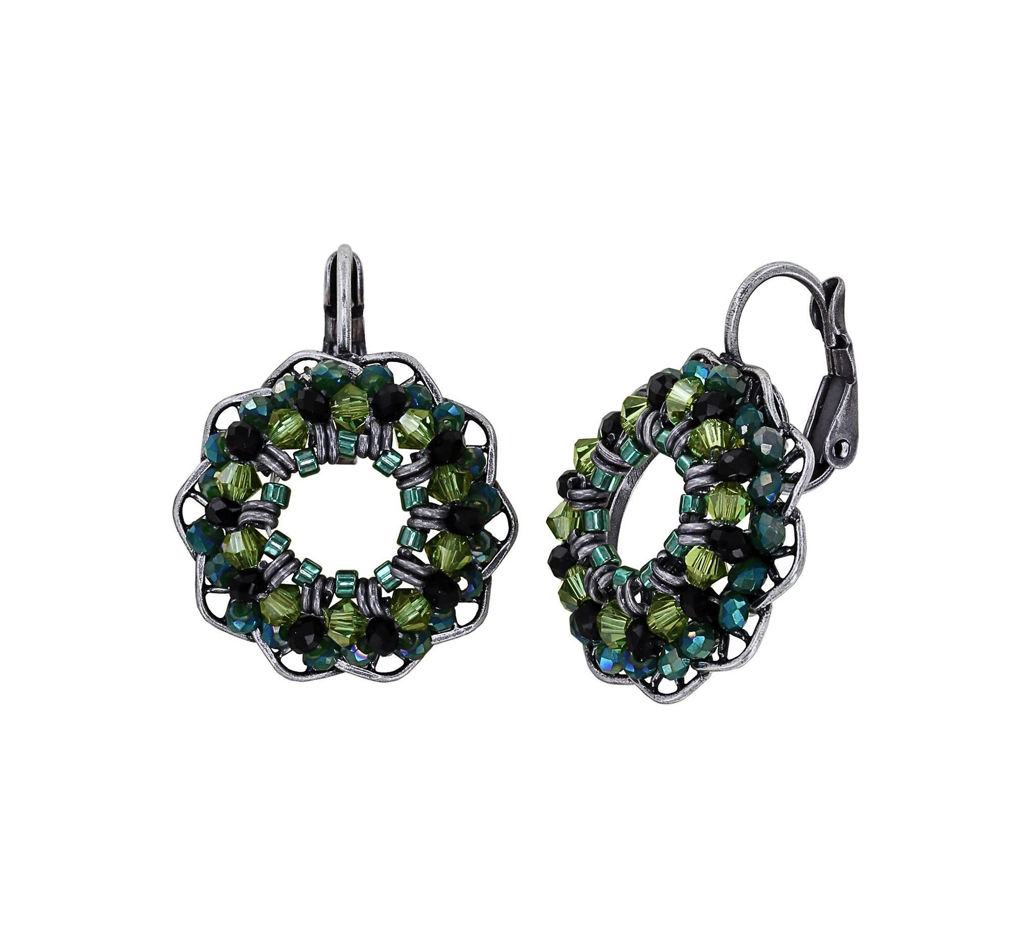 image for Earring Eurowire Soft Temptations Black / Green  S