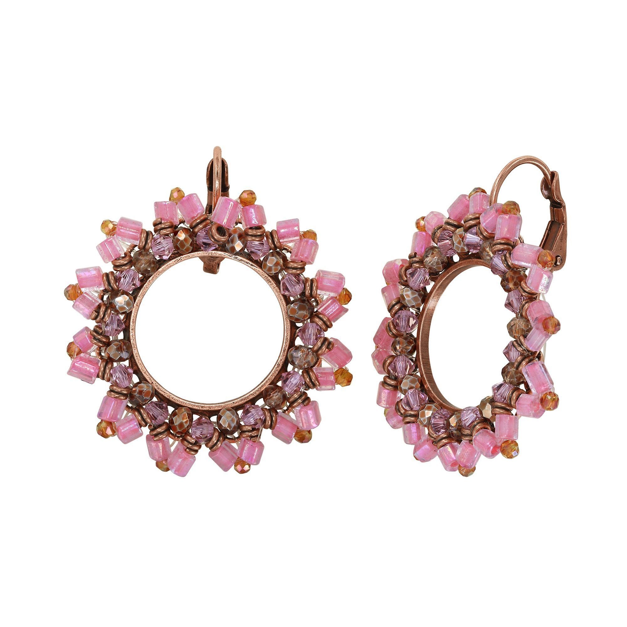 image for Earring Eurowire Soft Temptations Pink  M