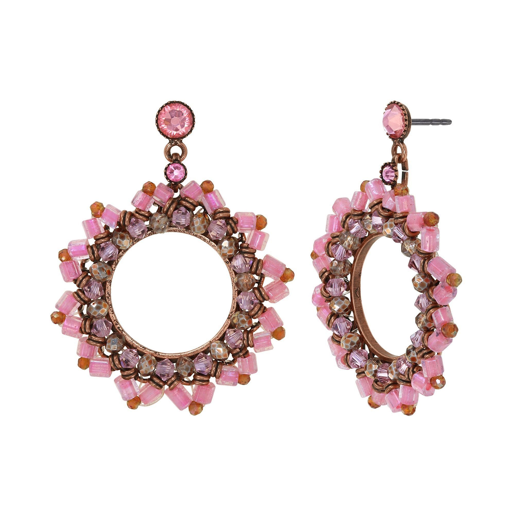 image for Earring Stud Dangling Soft Temptations Pink  M