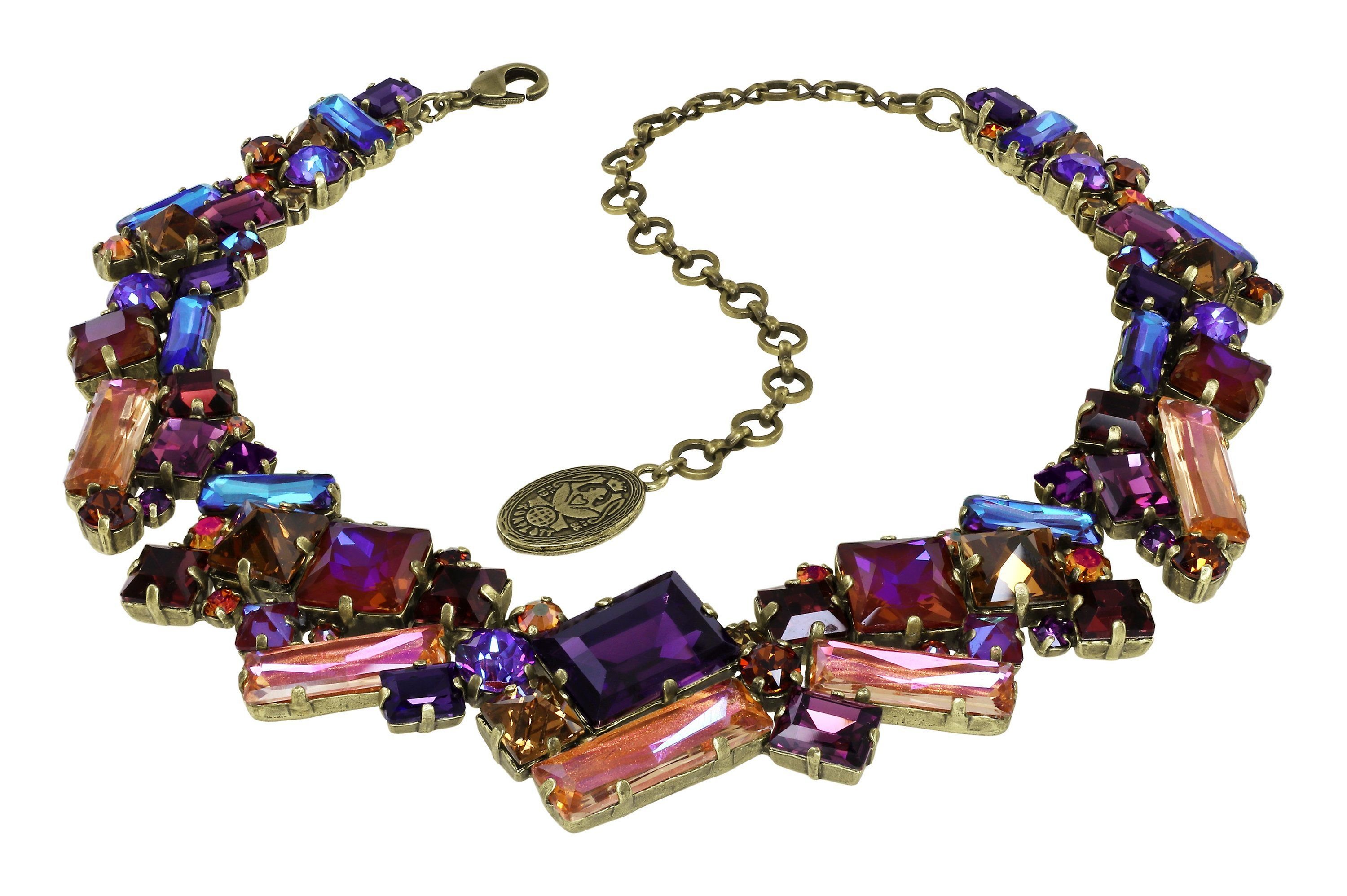 Bild für Halskette Collier Straight to Las Vegas Braun / Lila  