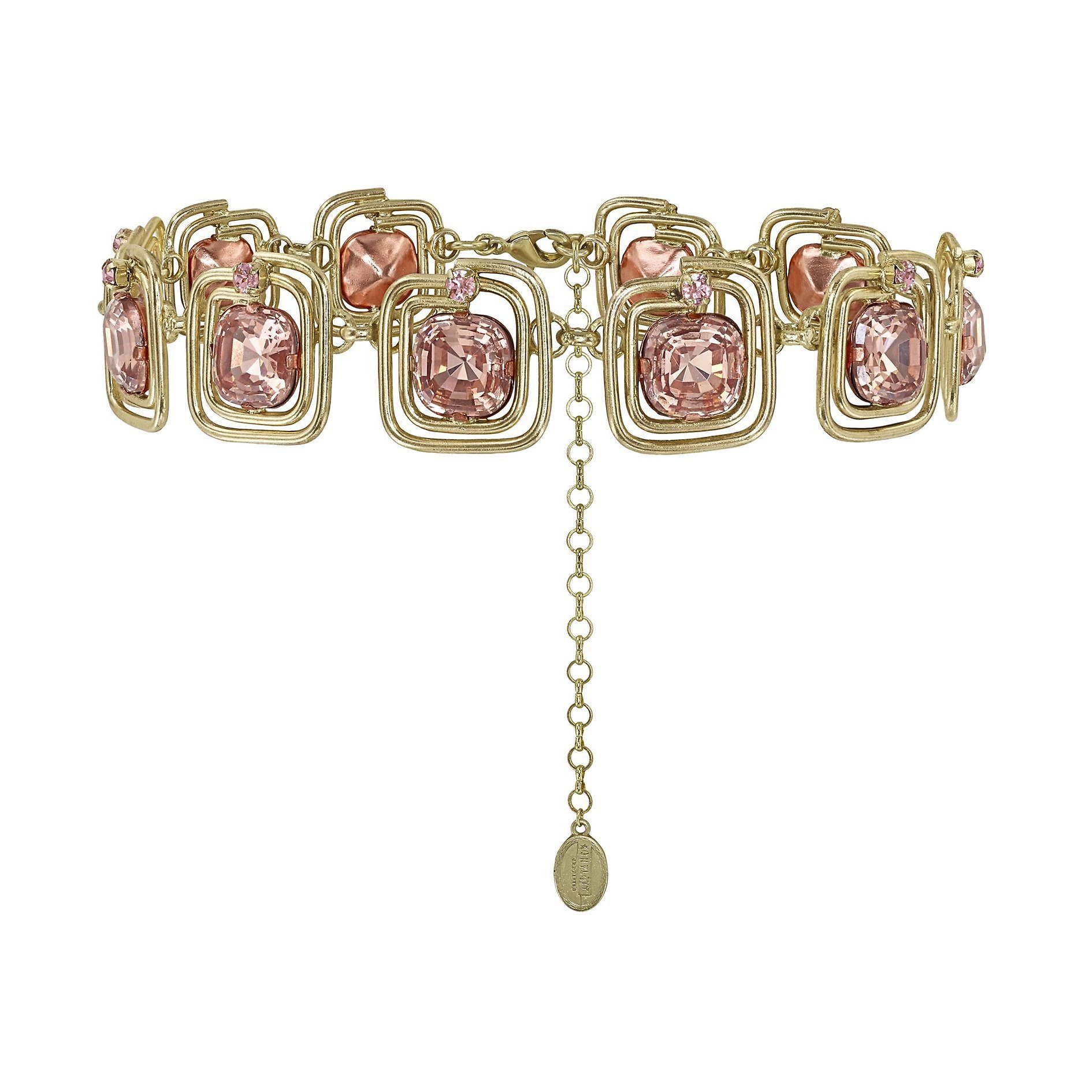 image for Necklace Choker-Collier To The Max Pink  size S