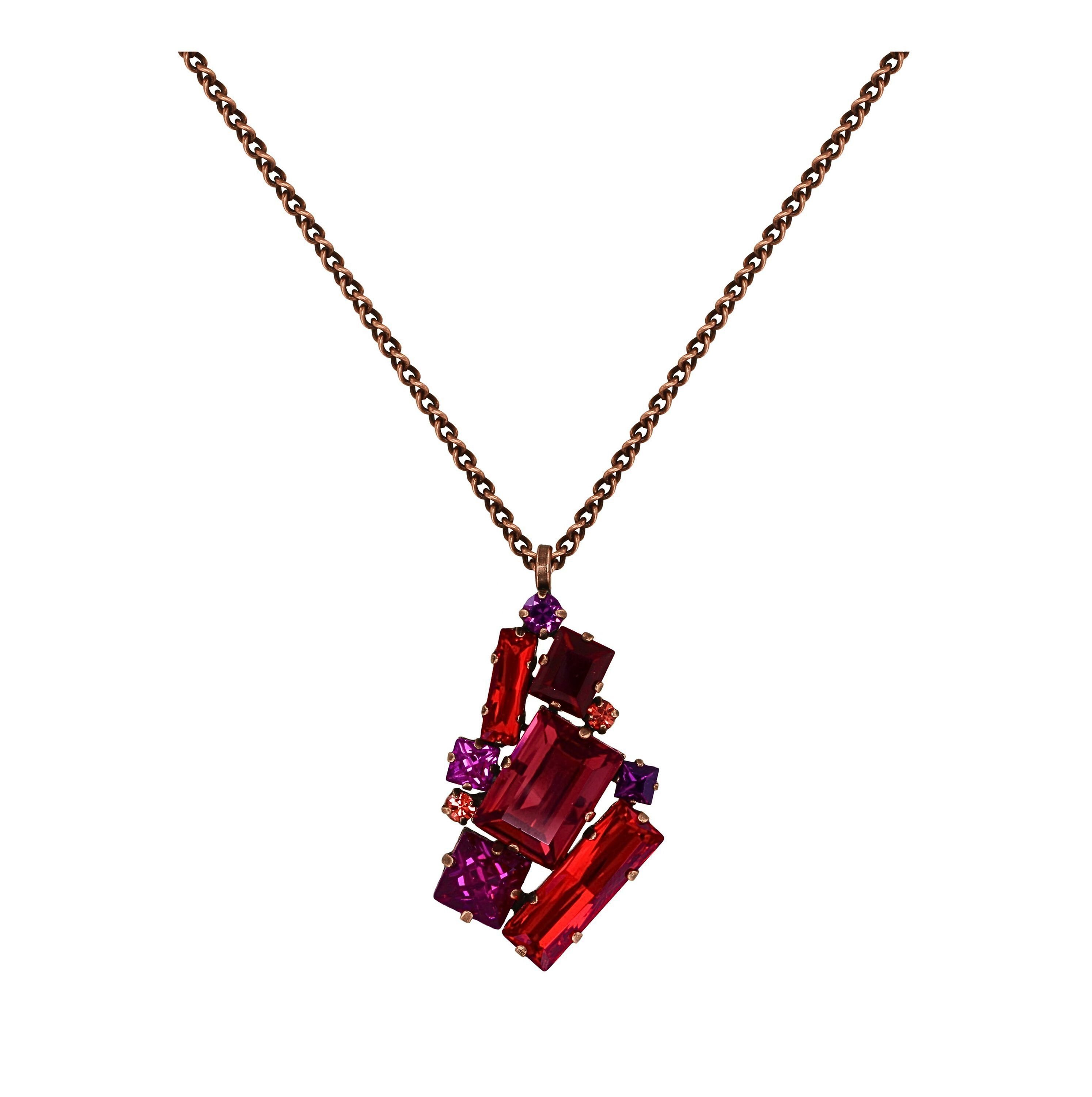 image pour Collier pendant (long) Straight to Las Vegas Rouge  