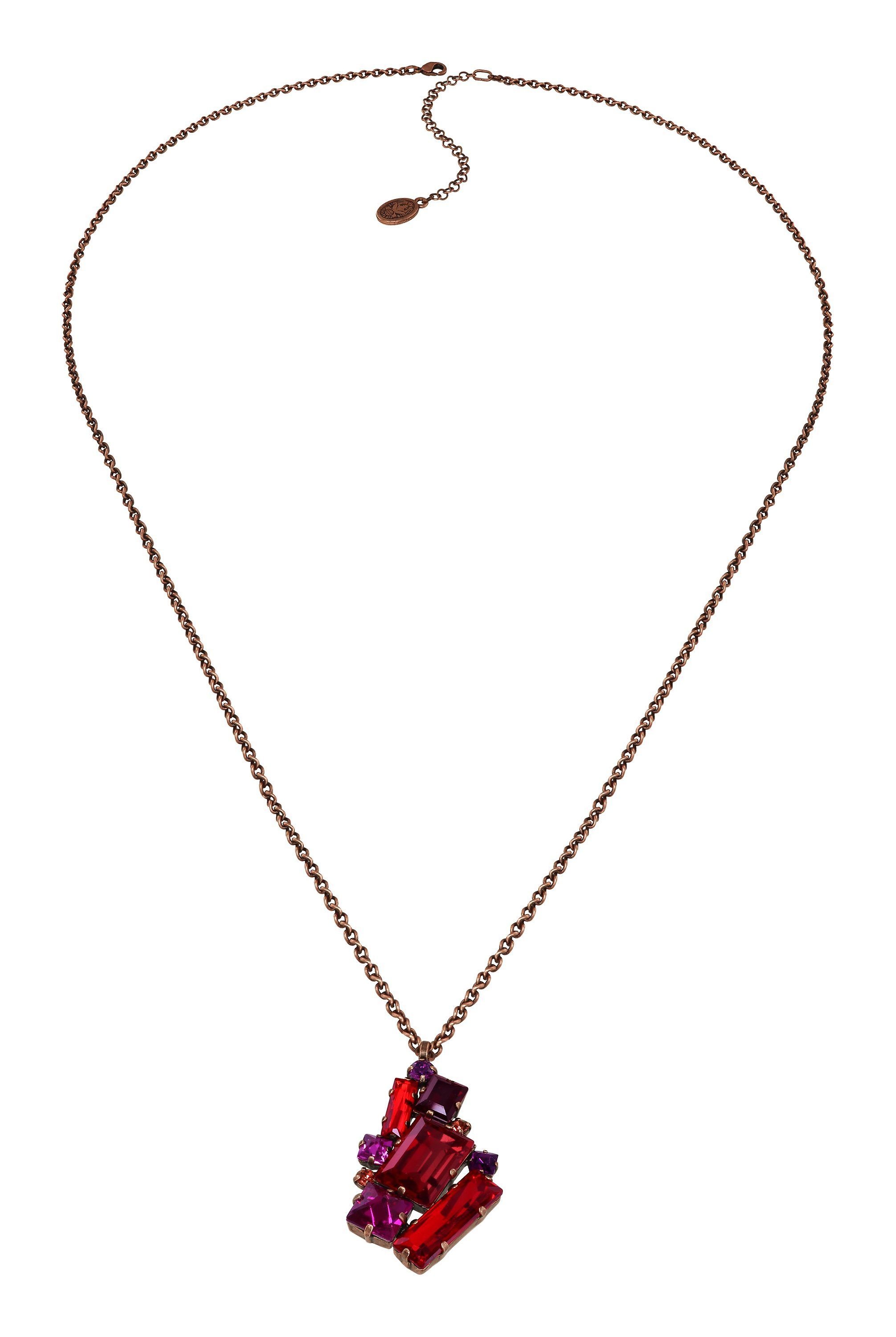 Bild für Halskette h&auml;ngend (lang) Straight to Las Vegas Rot  