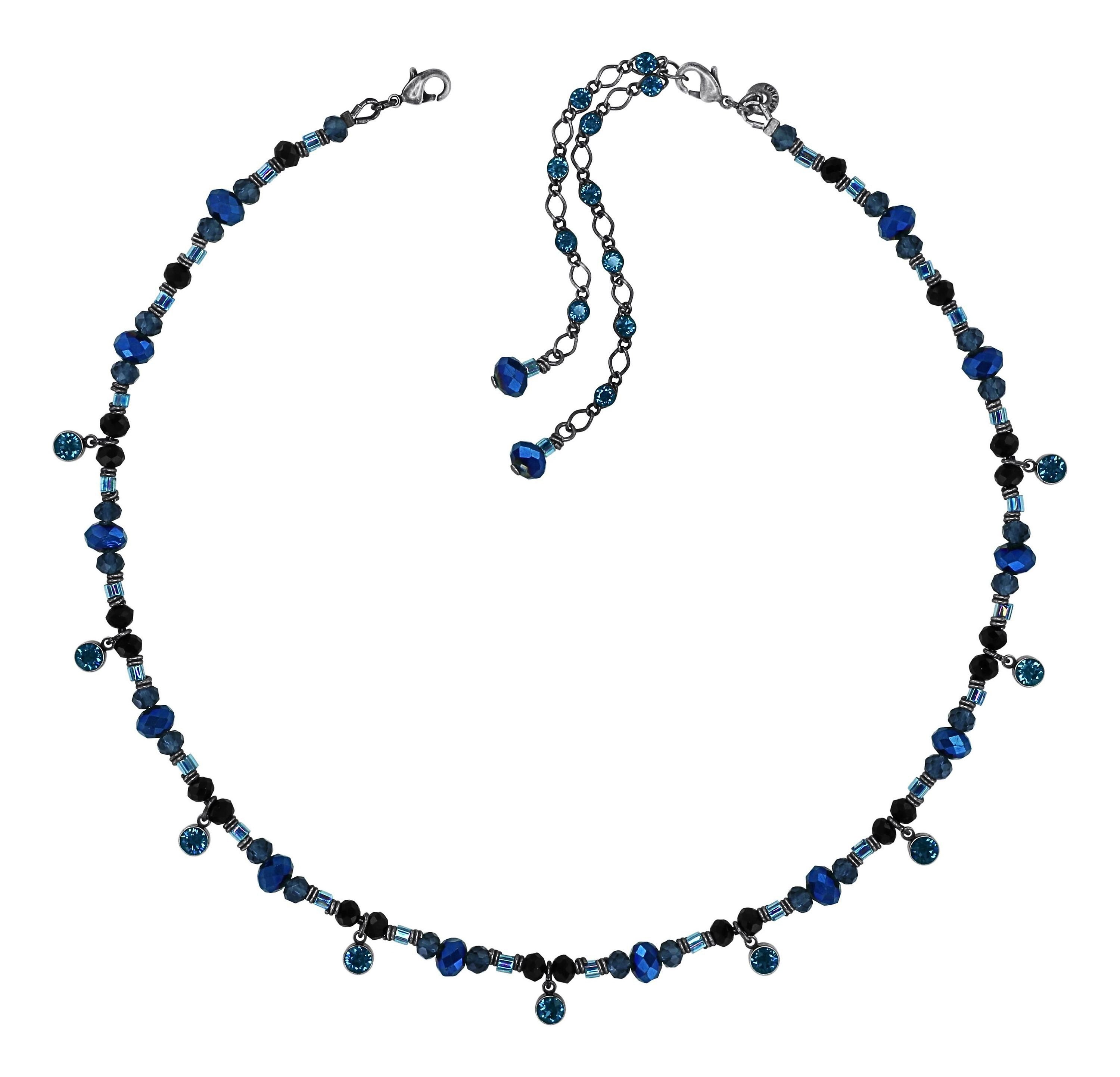 image pour Collier Soft Temptations Noir / Bleu  