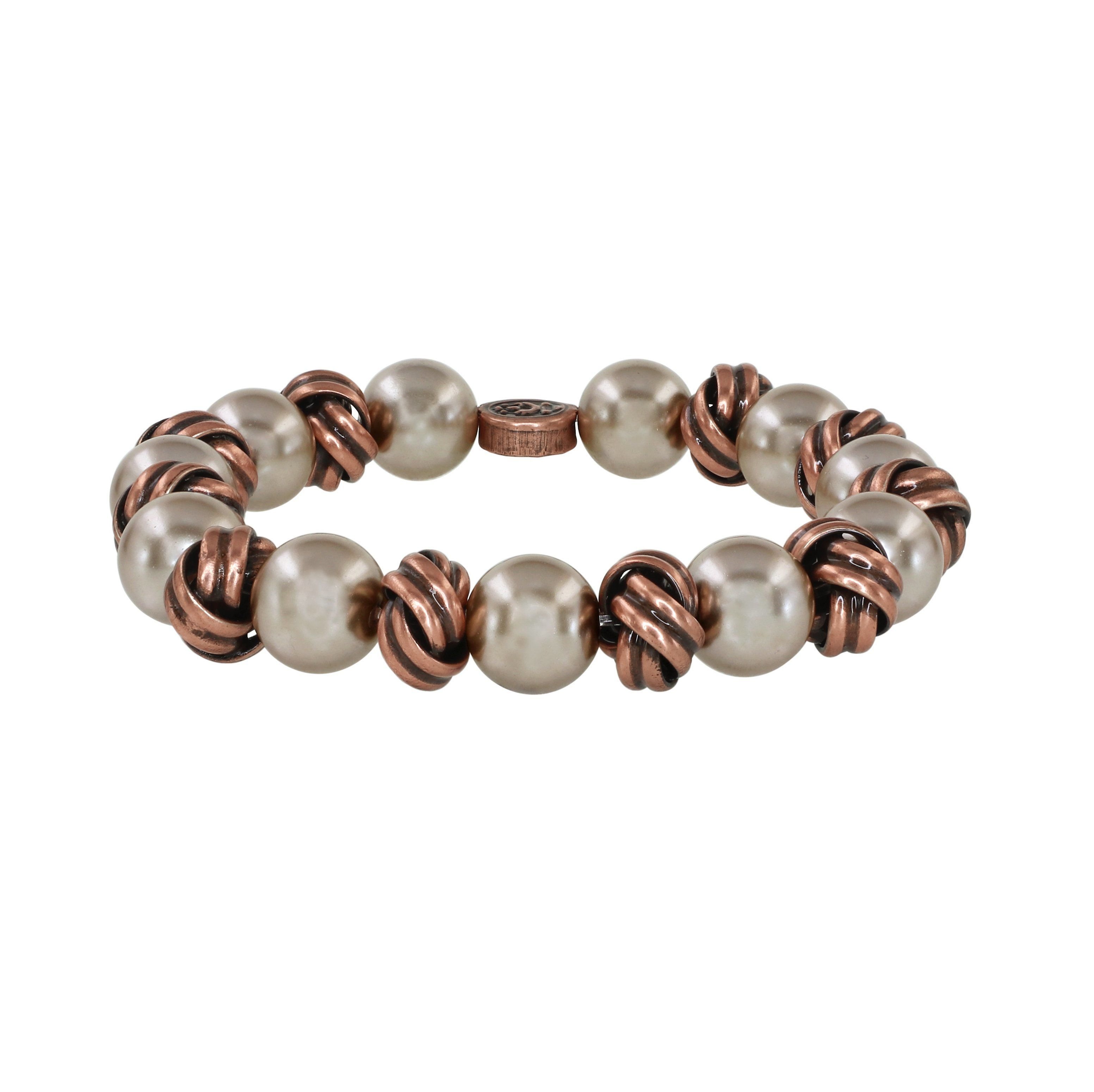 image pour Bracelet élastique La Comtesse II Marron  