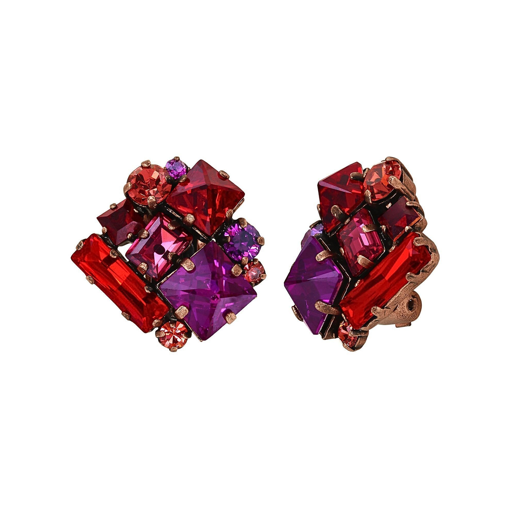 image for Earring Clip Straight to Las Vegas Red  