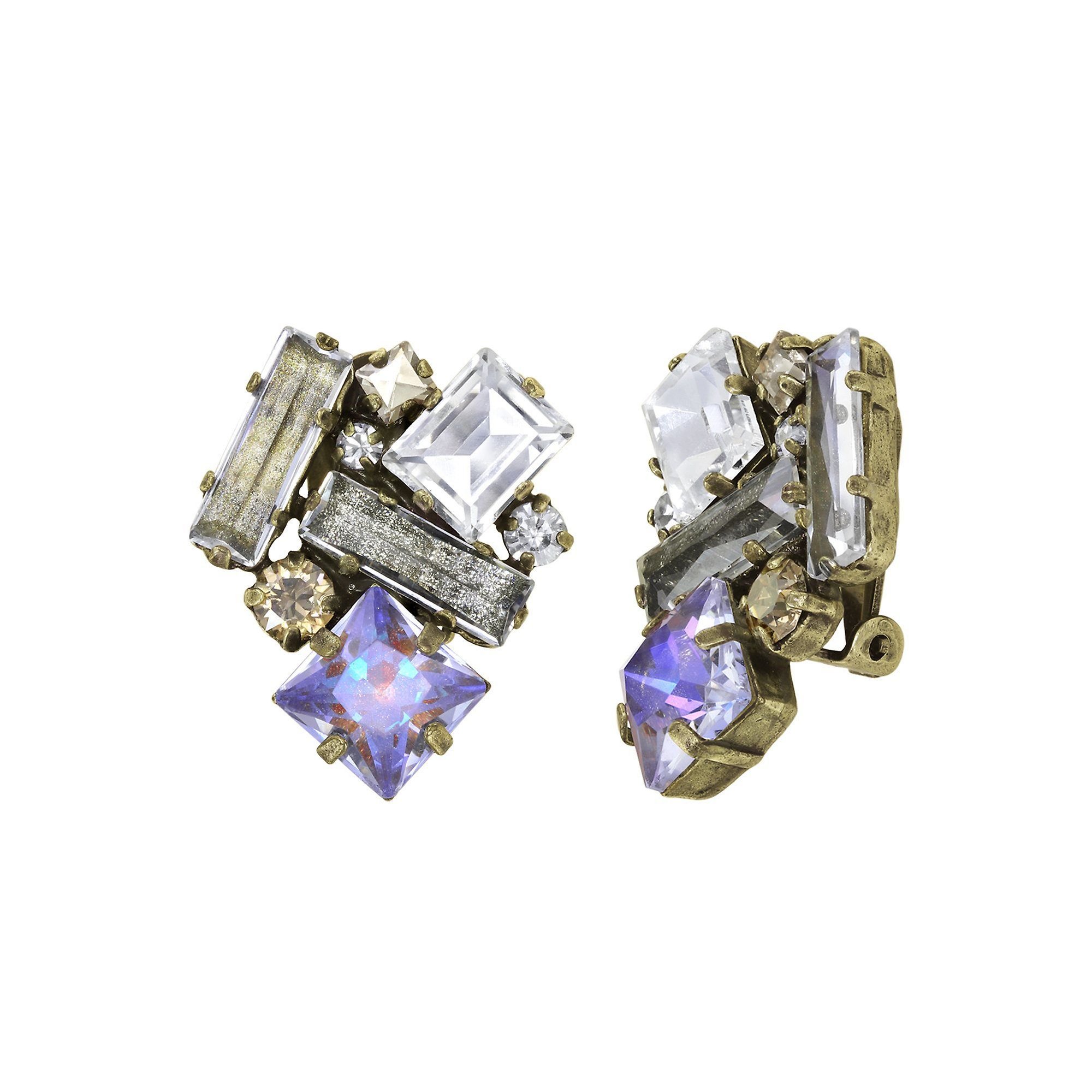 image for Earring Clip Straight to Las Vegas White  