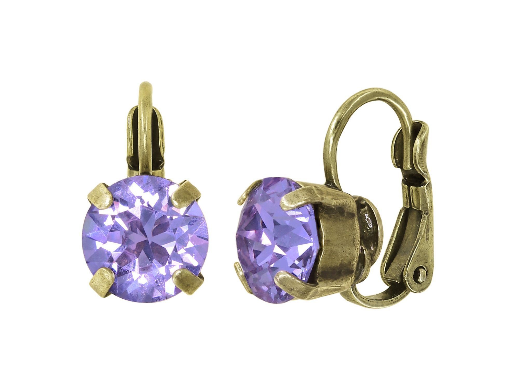 image pour Boucles d'oreilles Eurowire Black Jack Lila violet SS 39