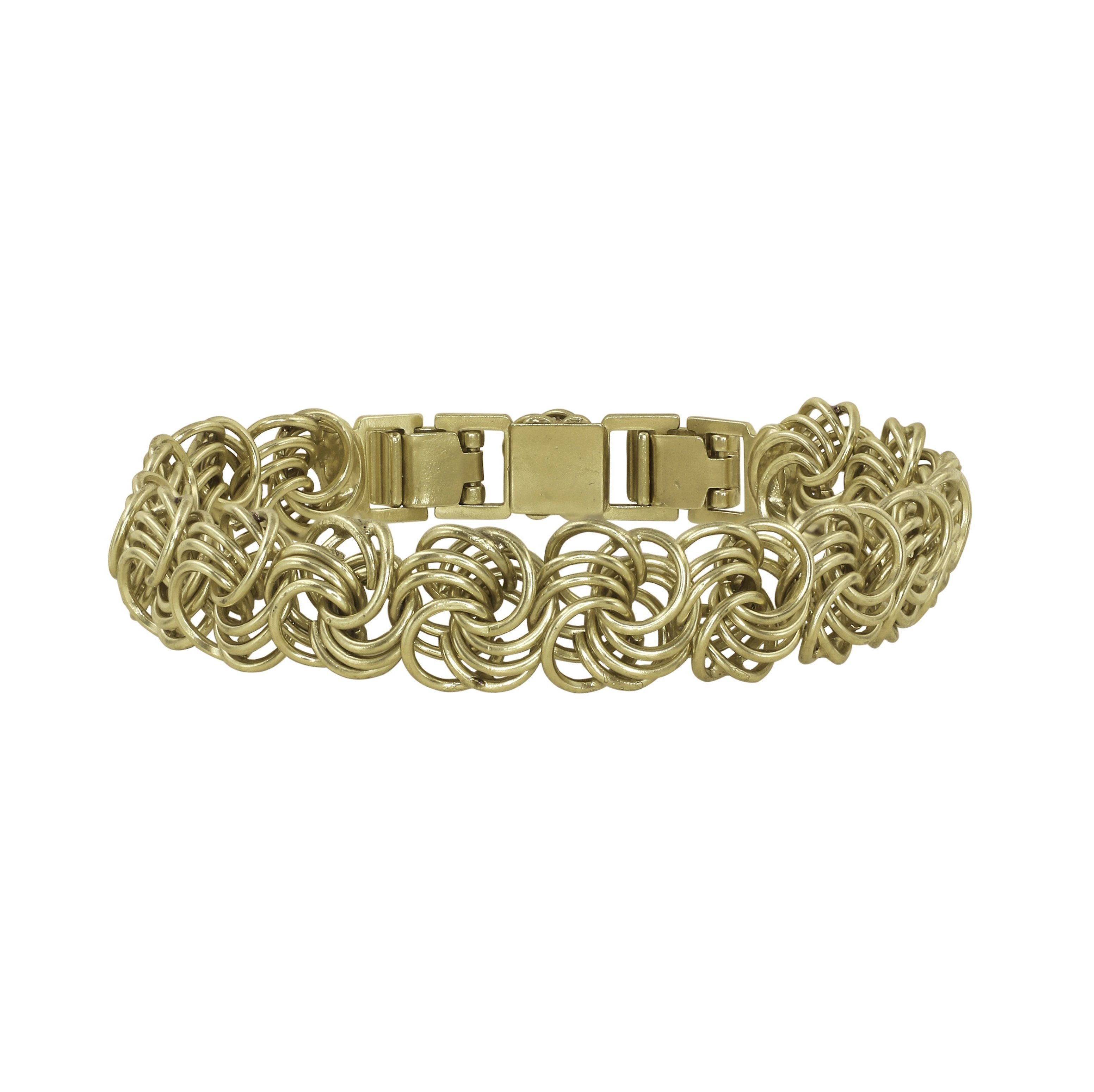 image for Bracelet Free Spirit shiny brass  