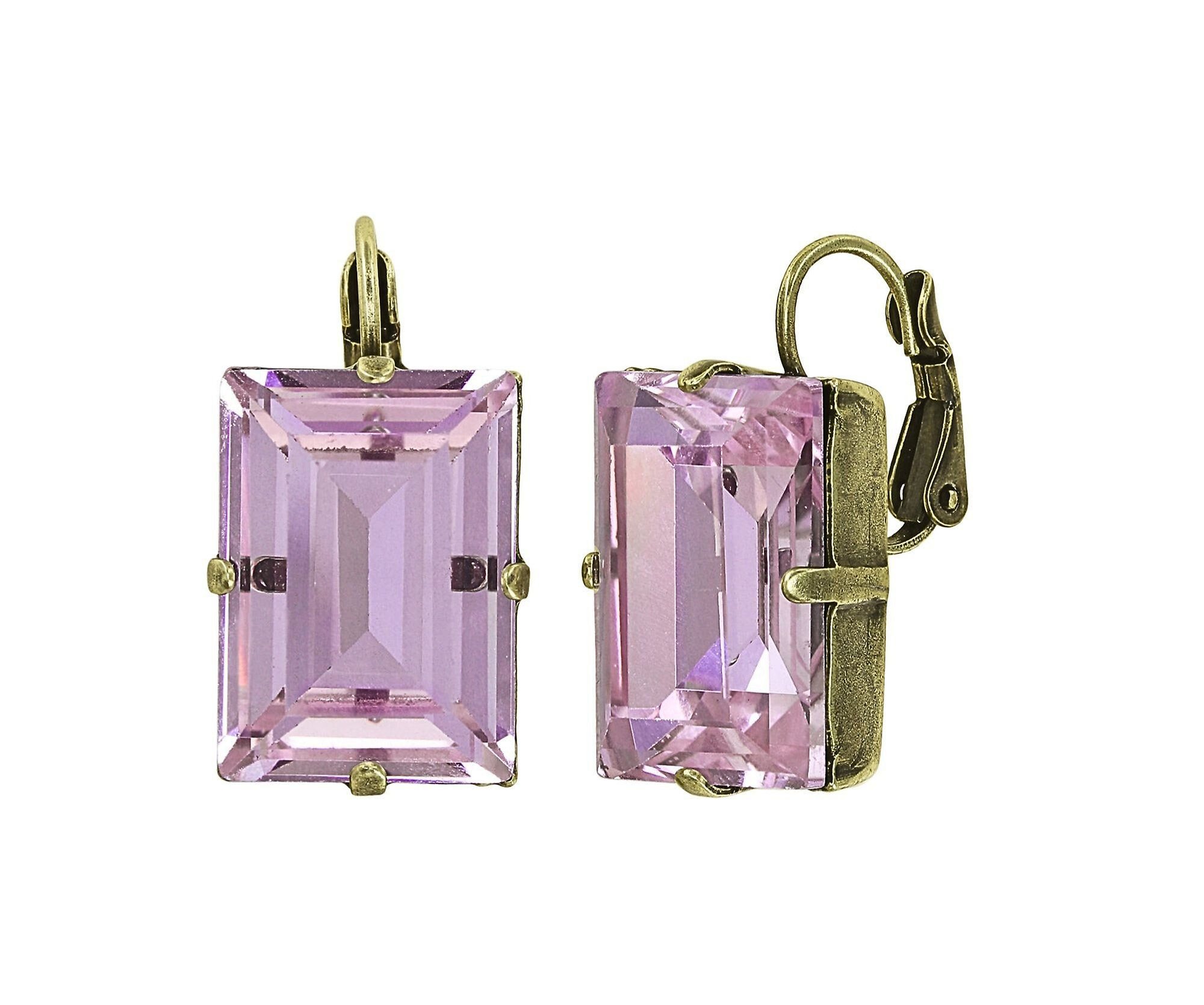 image pour Boucles d'oreilles Eurowire Artdecode Rose  