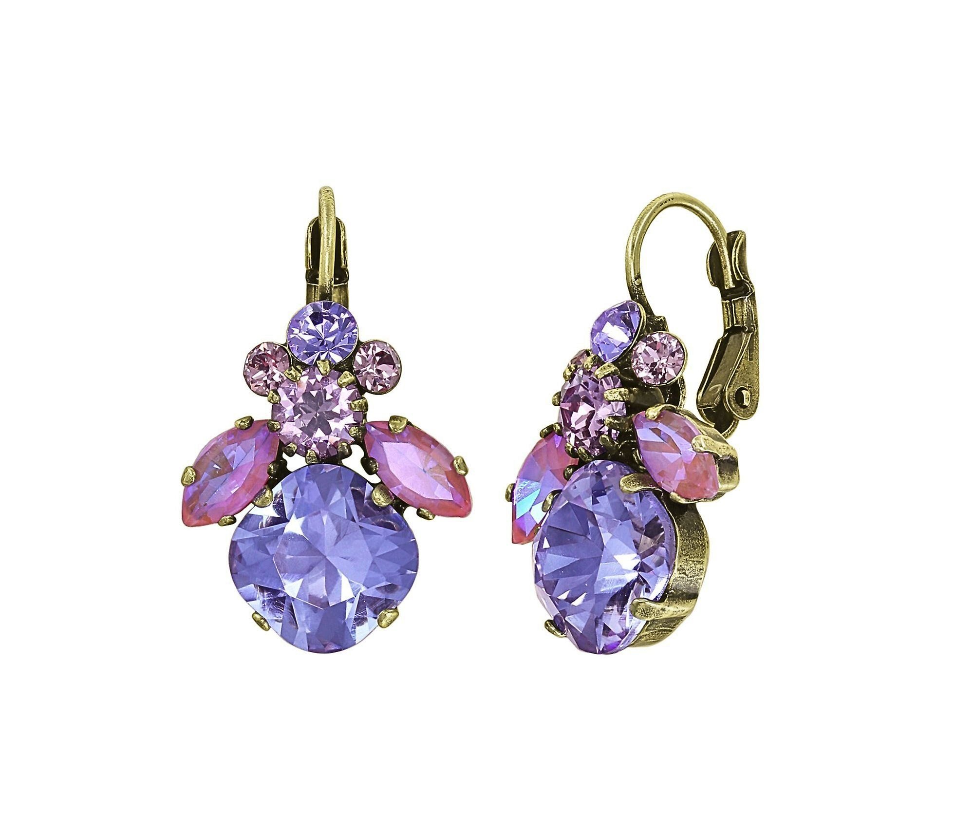 image pour Boucles d'oreilles Eurowire Artdecode Rose  