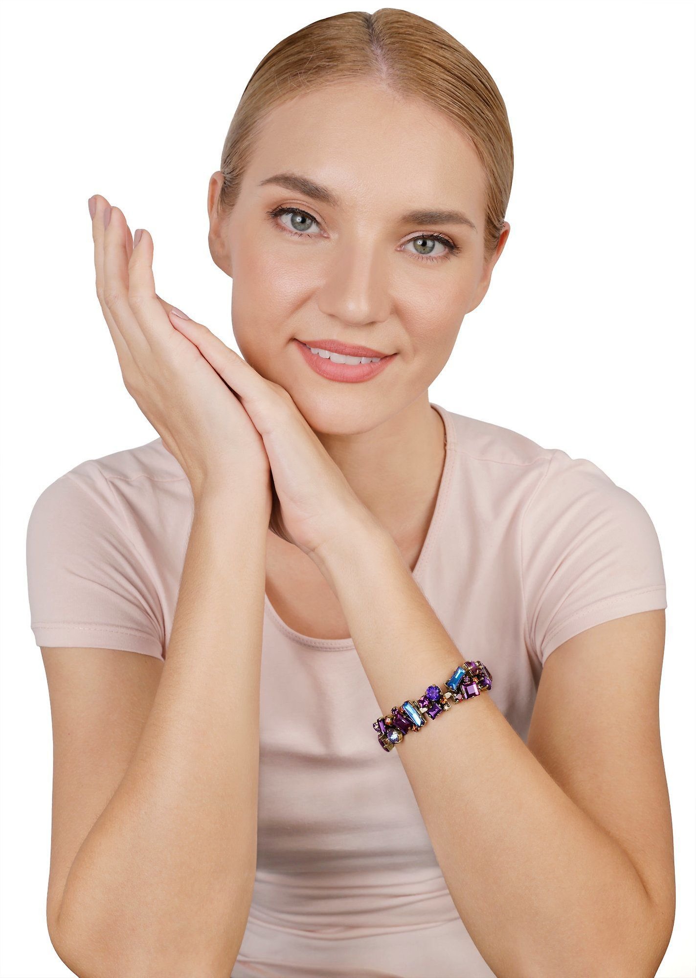 image for Bracelet Straight to Las Vegas Brown / Lila  