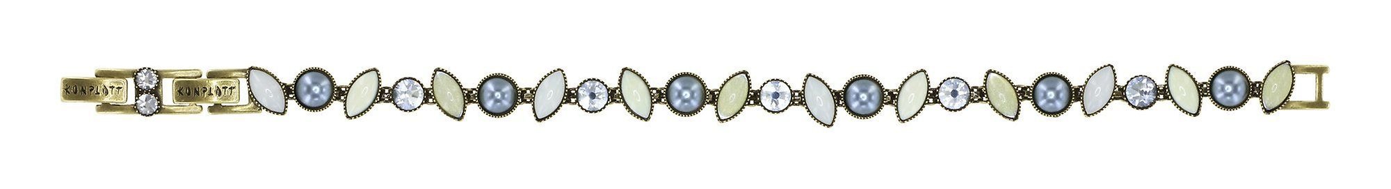 Bild für Armband Margarita Weiß / Grau  