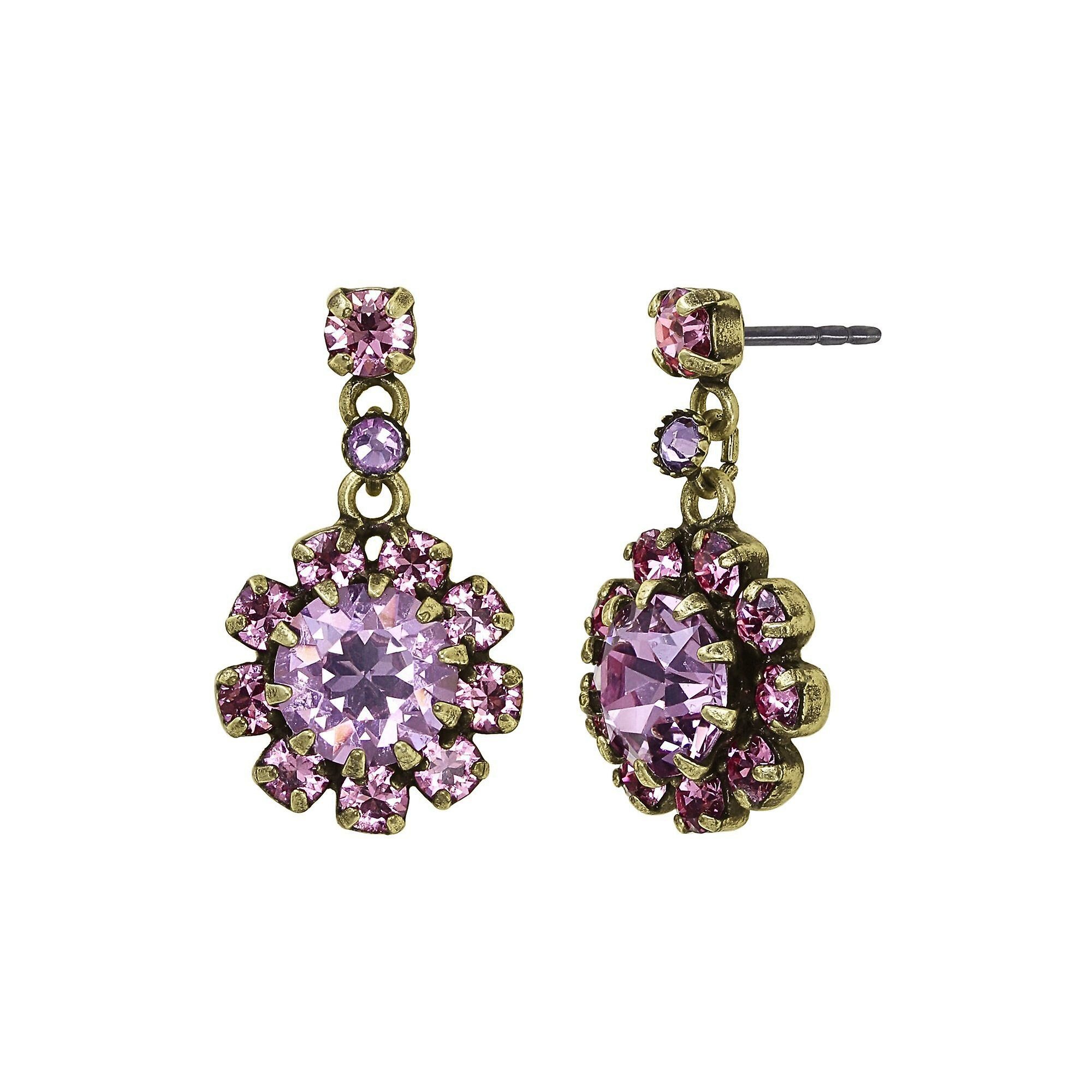 image pour Clou d'oreille pendant Artdecode Rose  
